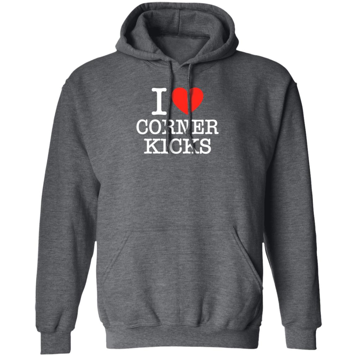 I Love Corner Kicks Shirt BarstoolBigCat - Teechipus