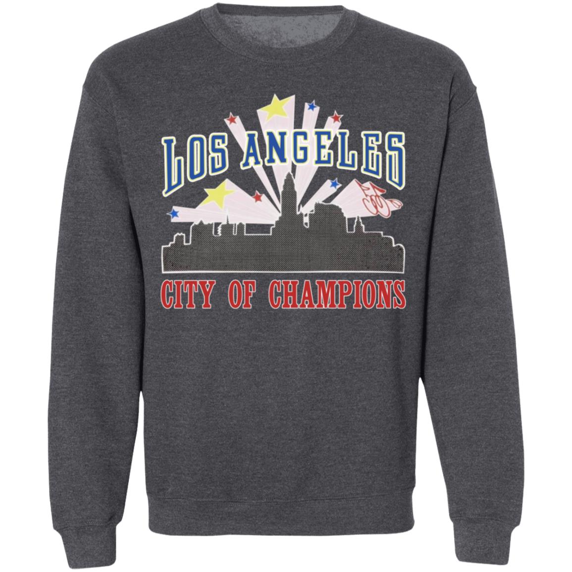Cherry Los Angeles The City Of Champions Sweatshirt Cherry LA Merch - Teechipus