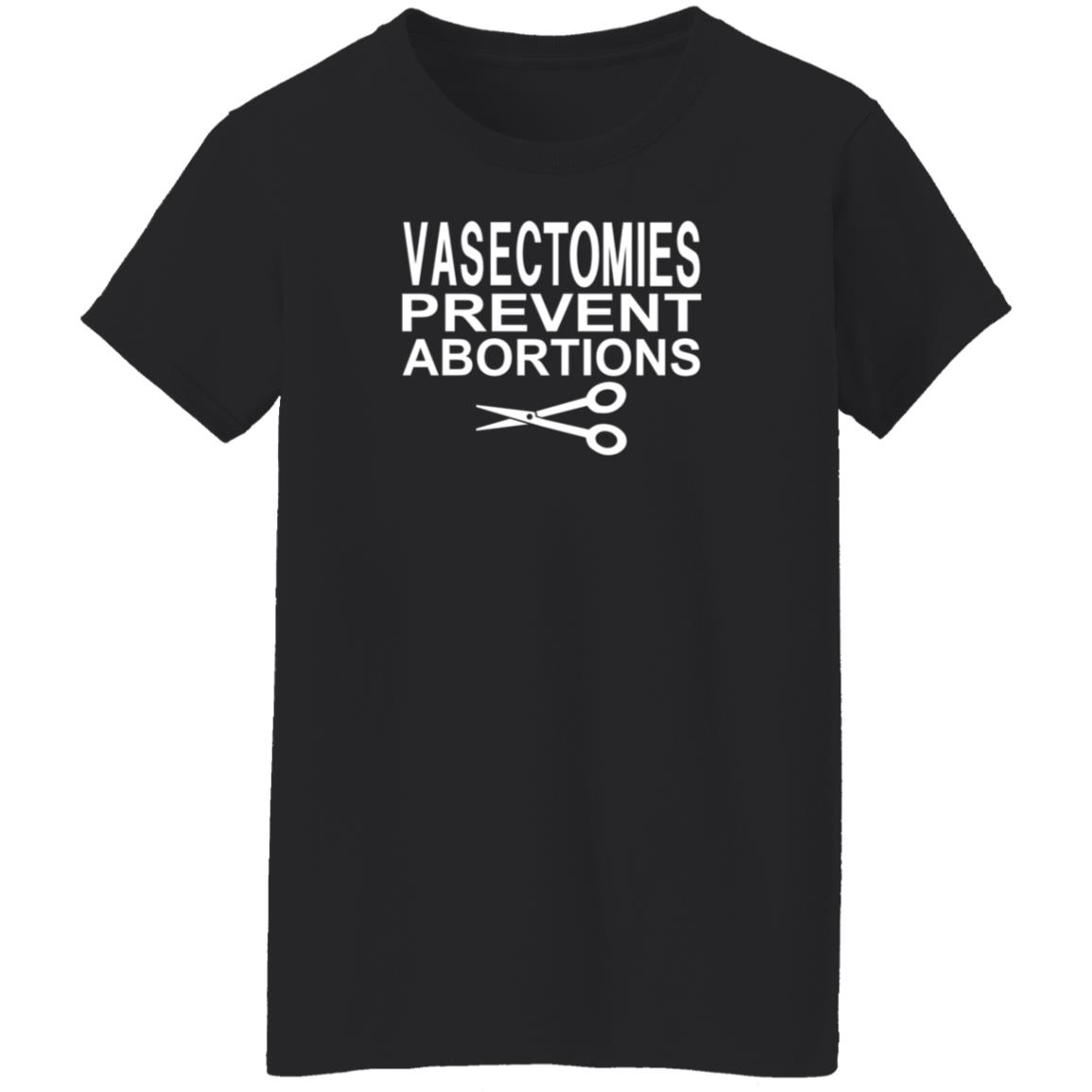 Vasectomies Prevent Abortions Shirt Black Professor - Teechipus