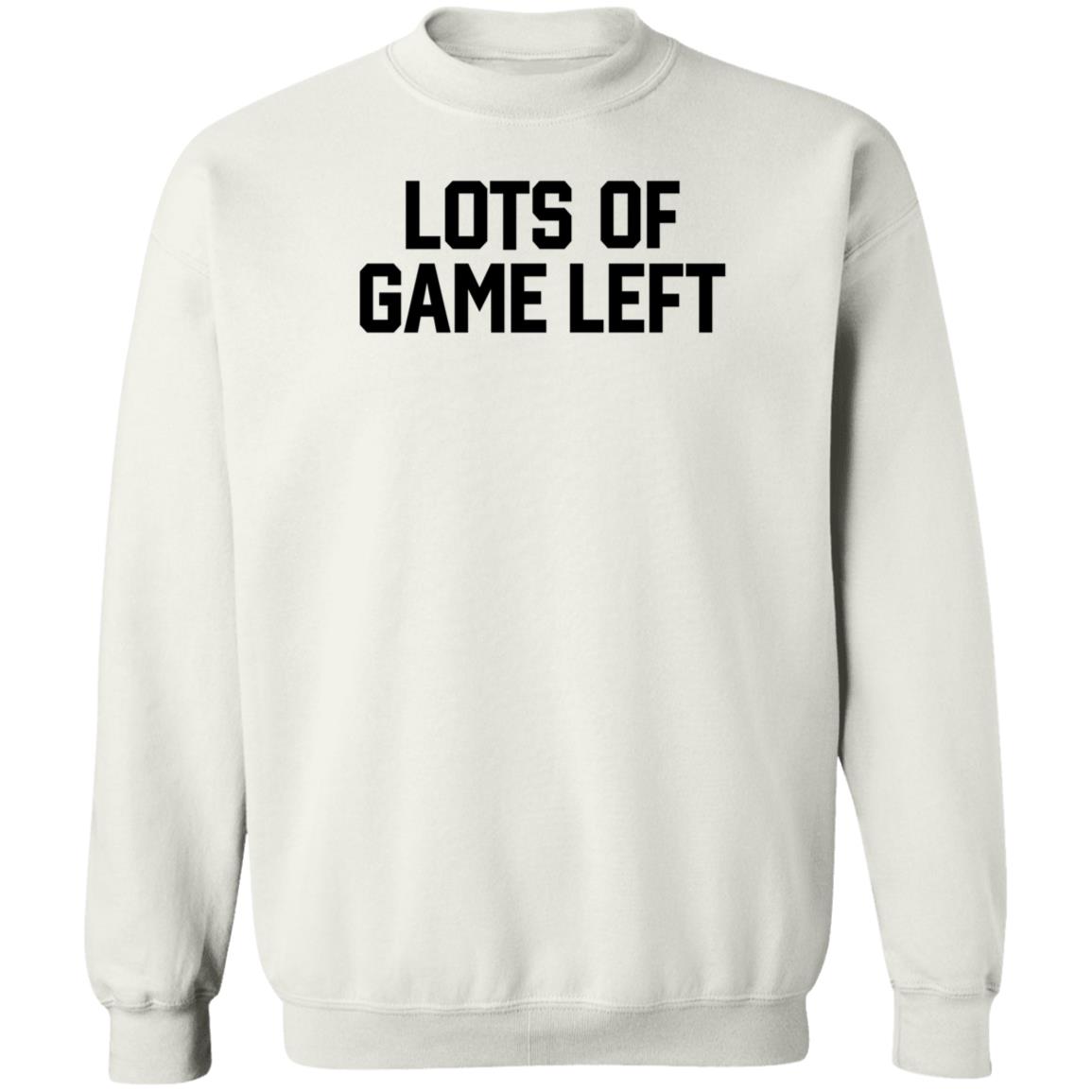 Barstoolsports Store Lots Of Game Left Hoodie Kyle Rudolph Lots Of Game Left Shirt Hoodie Sweatshirt - Teechipus
