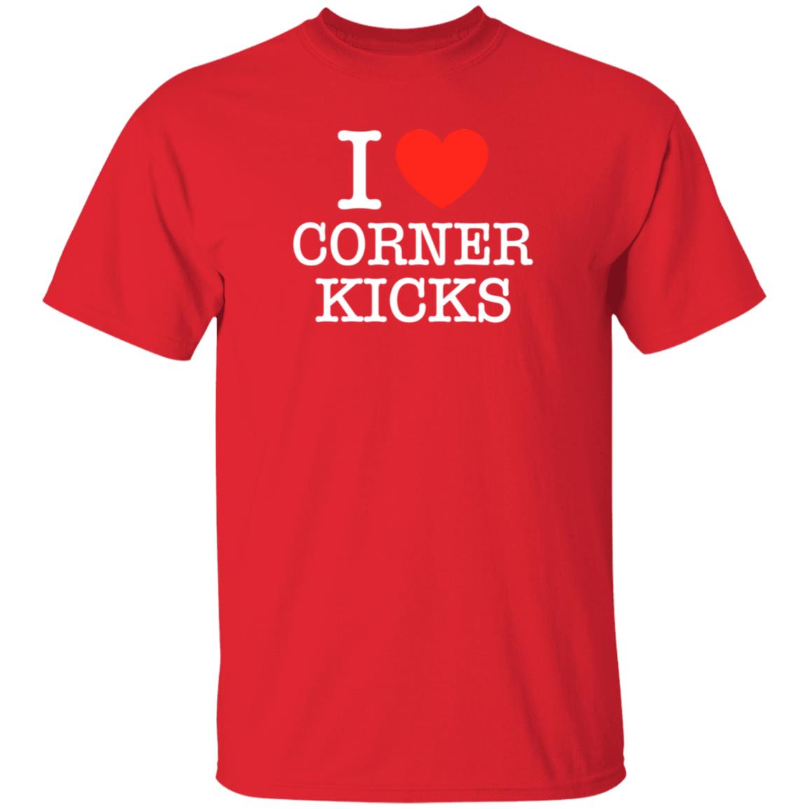 I Love Corner Kicks Shirt BarstoolBigCat - Teechipus