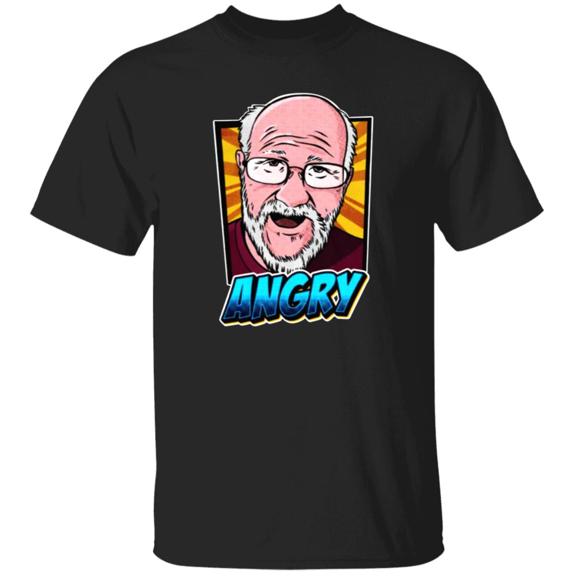Angry Grandpa Merch Angry Portrait Shirt - Teechipus