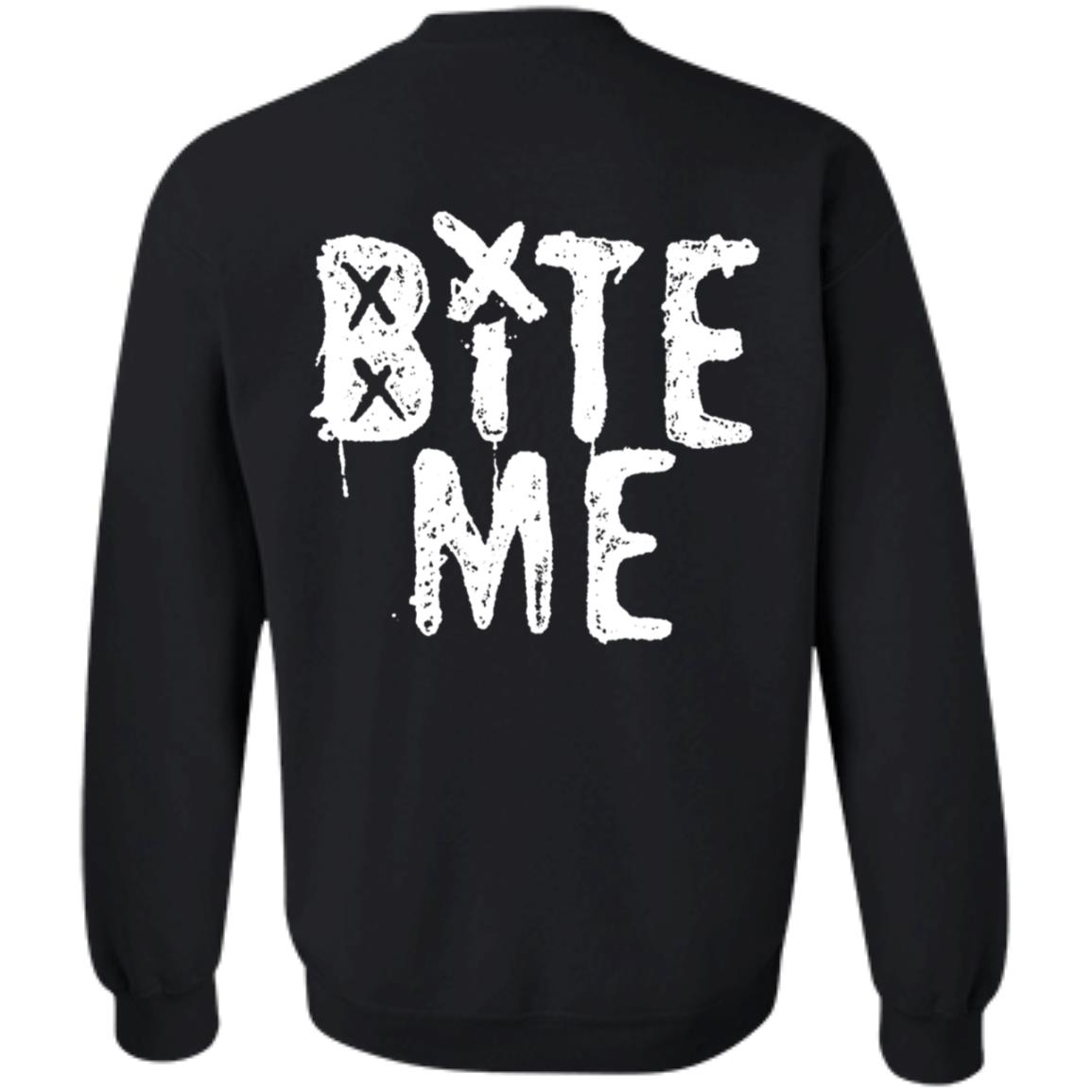 Avril Lavigne Merch Bite Me Hoodie - Teechipus
