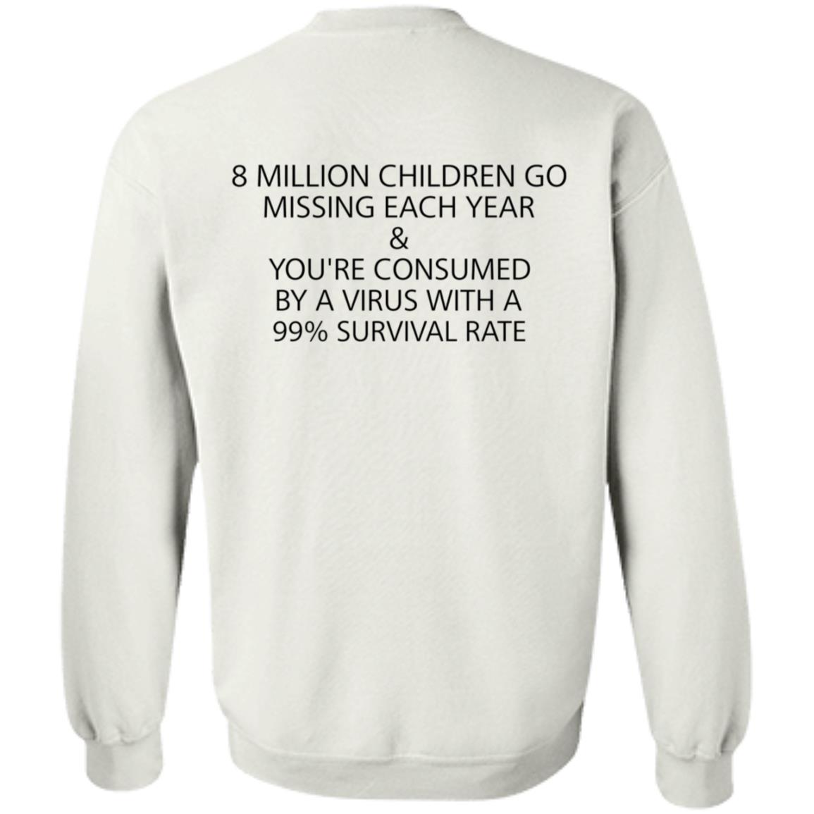 Unvaxxed Sperm I Wish People Cared More About Who's Trafficking Children Than Who's Wearing A Mask Shirt Hoodie Sweatshirt - Teechipus