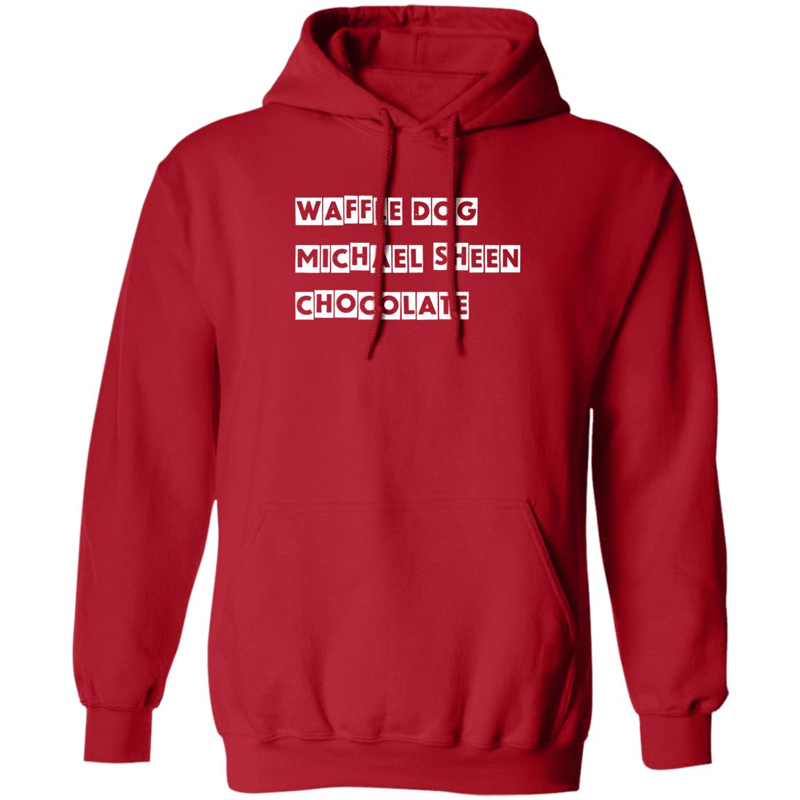 Vanessa Lindsey Waffle Dog Michael Sheen Chocolate Hoodie - Teechipus