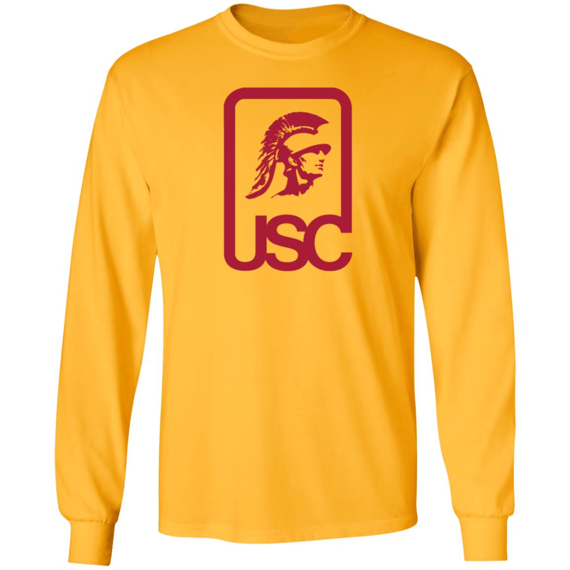 Homefield Merch Retro Usc Trojan Head Logo Shirt - Teechipus