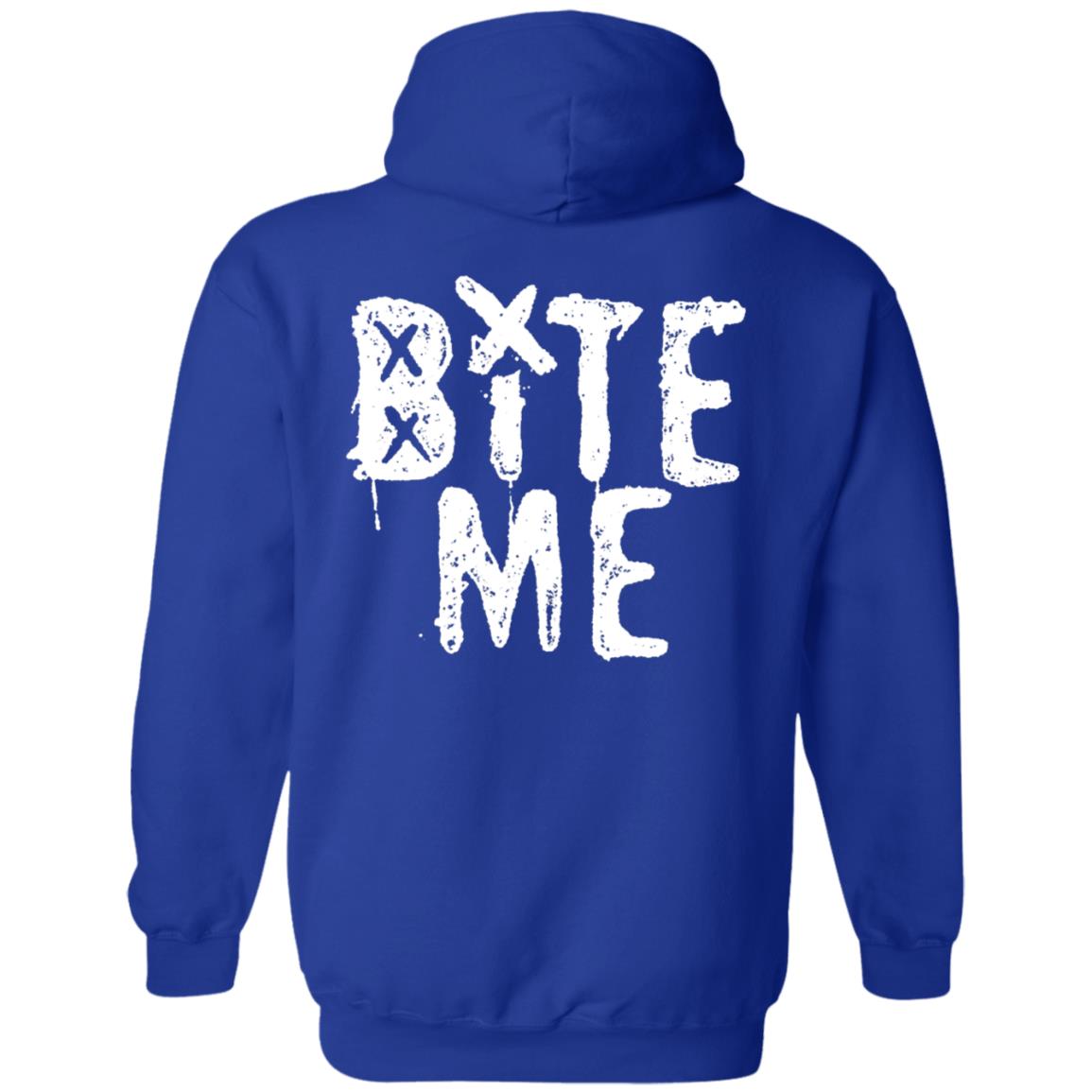 Avril Lavigne Merch Bite Me Hoodie - Teechipus
