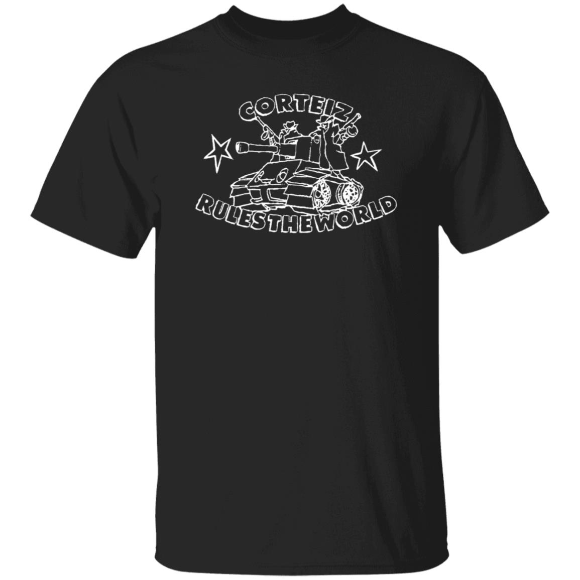 Corteiz Rules The World Merch No Limit Souljaz Shirt - Teechipus