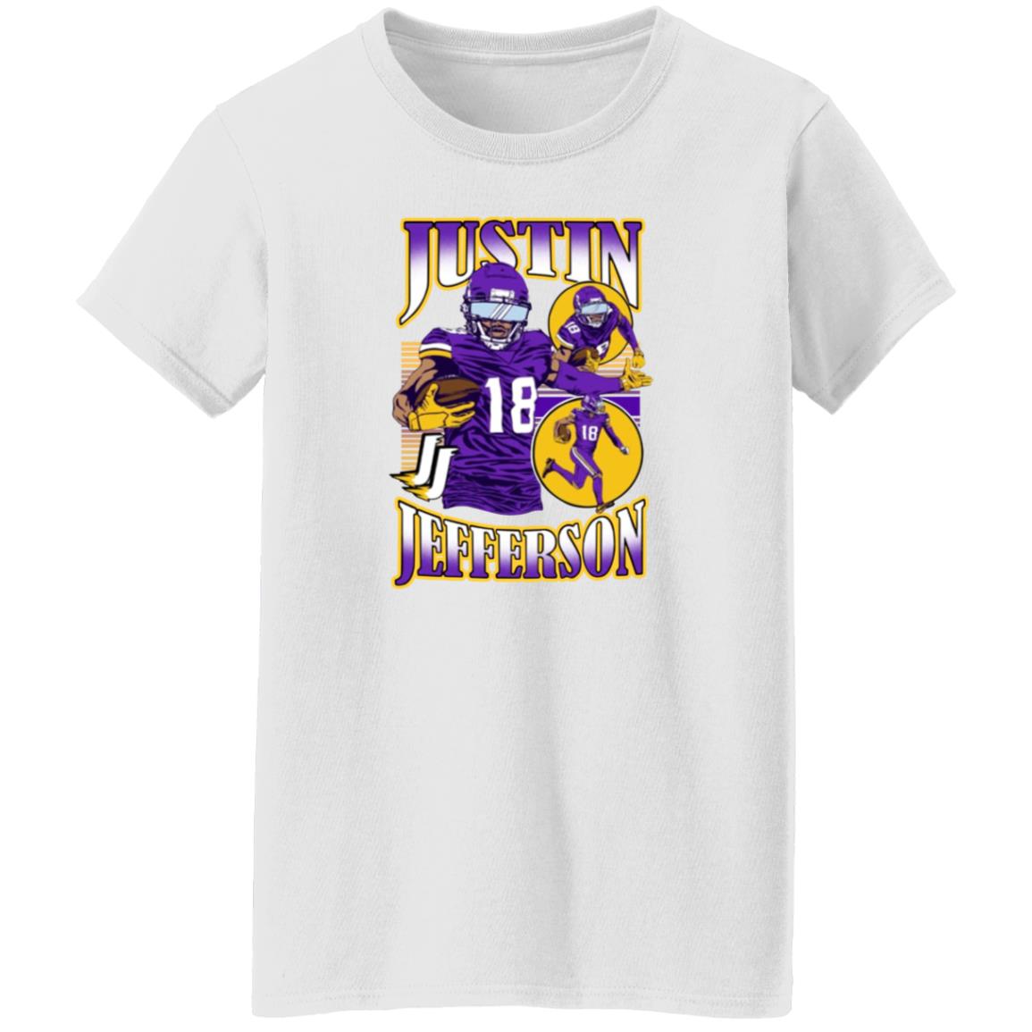 Justin Jefferson Hoodie Jjettas Store Jjettas Highlights Hoodie - Teechipus