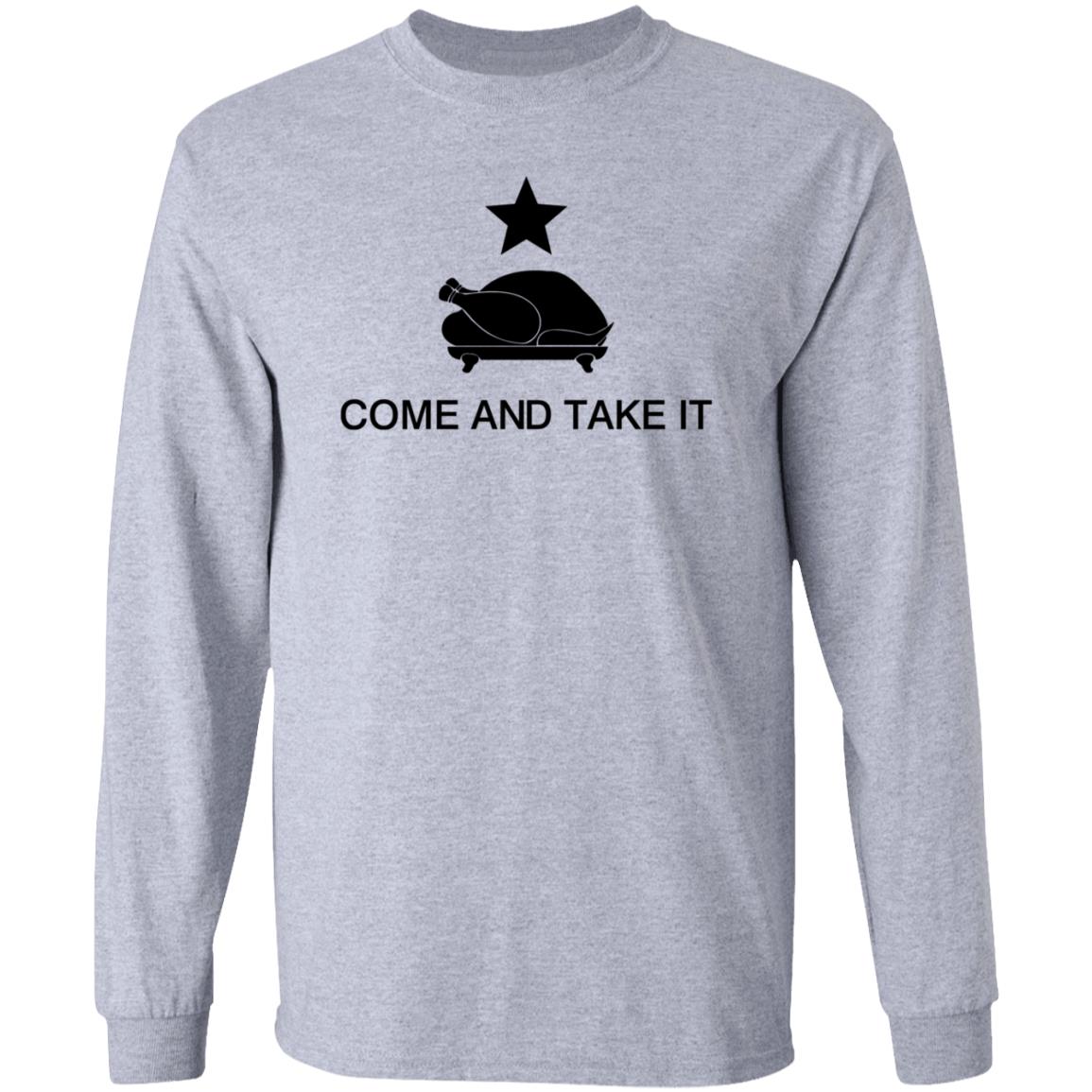 Katie Pavlich Chicken Come And Take It Shirt - Teechipus