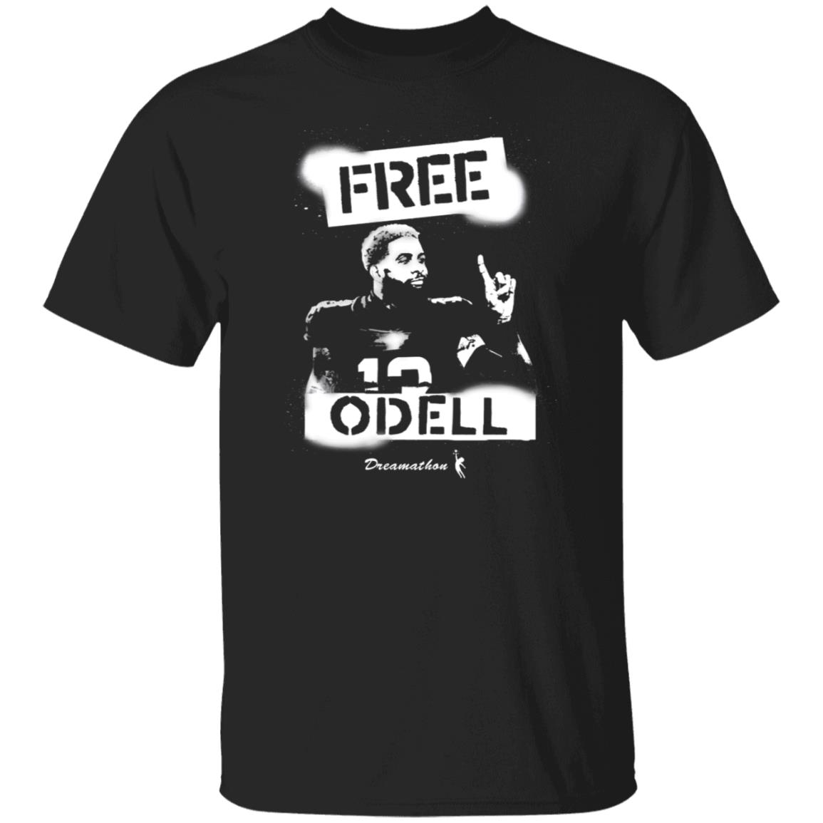 Free Odell Shirt Dreamathon Merch Odell Beckham Free Dreams Shirt - Teechipus