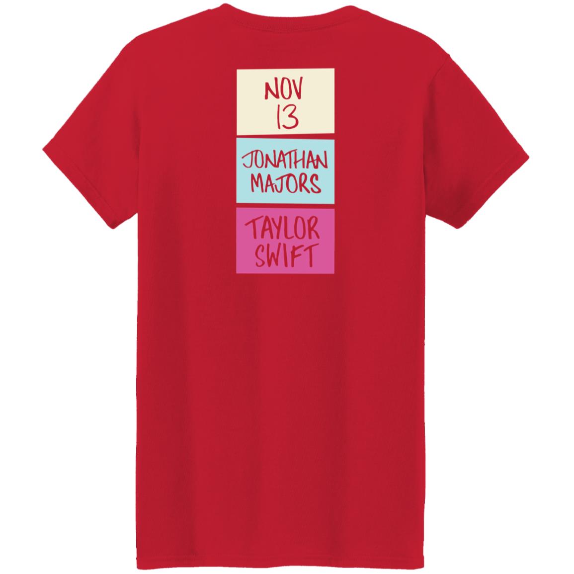 Nov 13 Jonathan Majors Taylor Swift Shirt Nbcstore Merch Legit Don’T Care At All Shirt Hoodie Sweatshirt Damn Ninaaaa - Teechipus