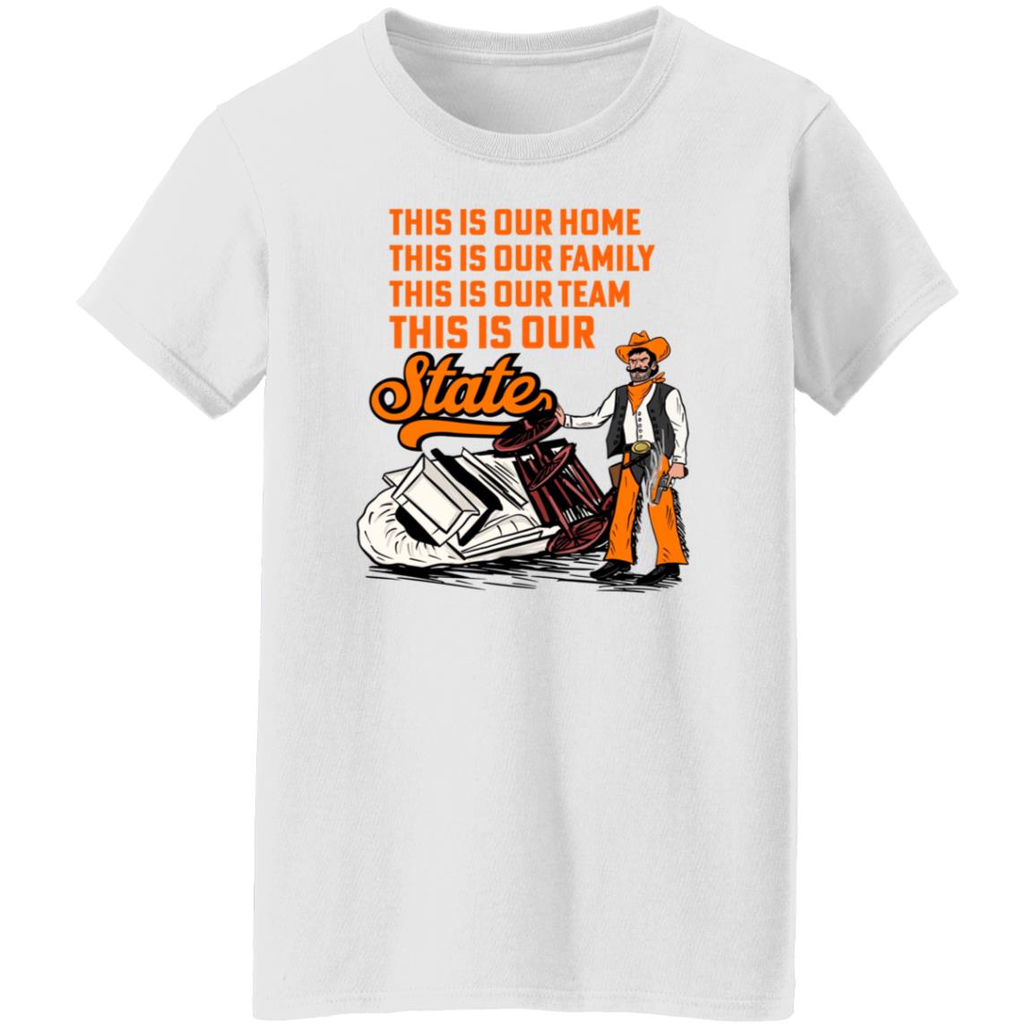 This Is Our State Ok Hoodie Barstool Sports Merch This Is Our Home This Is Our Family This Is Our Team This Is Our State Hoodie - Teechipus