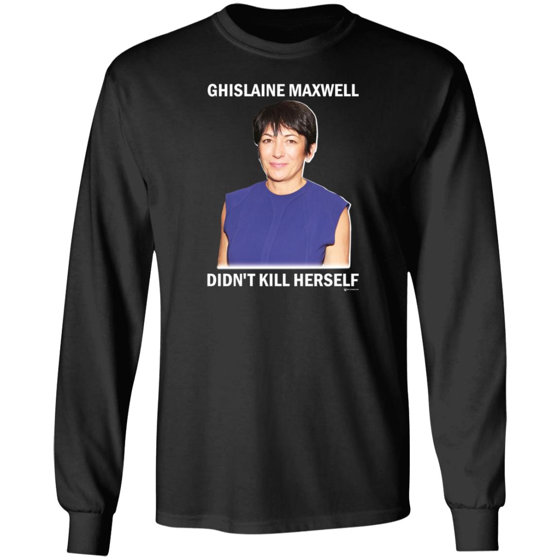 We Are Change Store Ghislaine Maxwell Didn't Kill Herself Shirt Luke Rudkowski No She Didn't Active T-Shirt - Teechipus