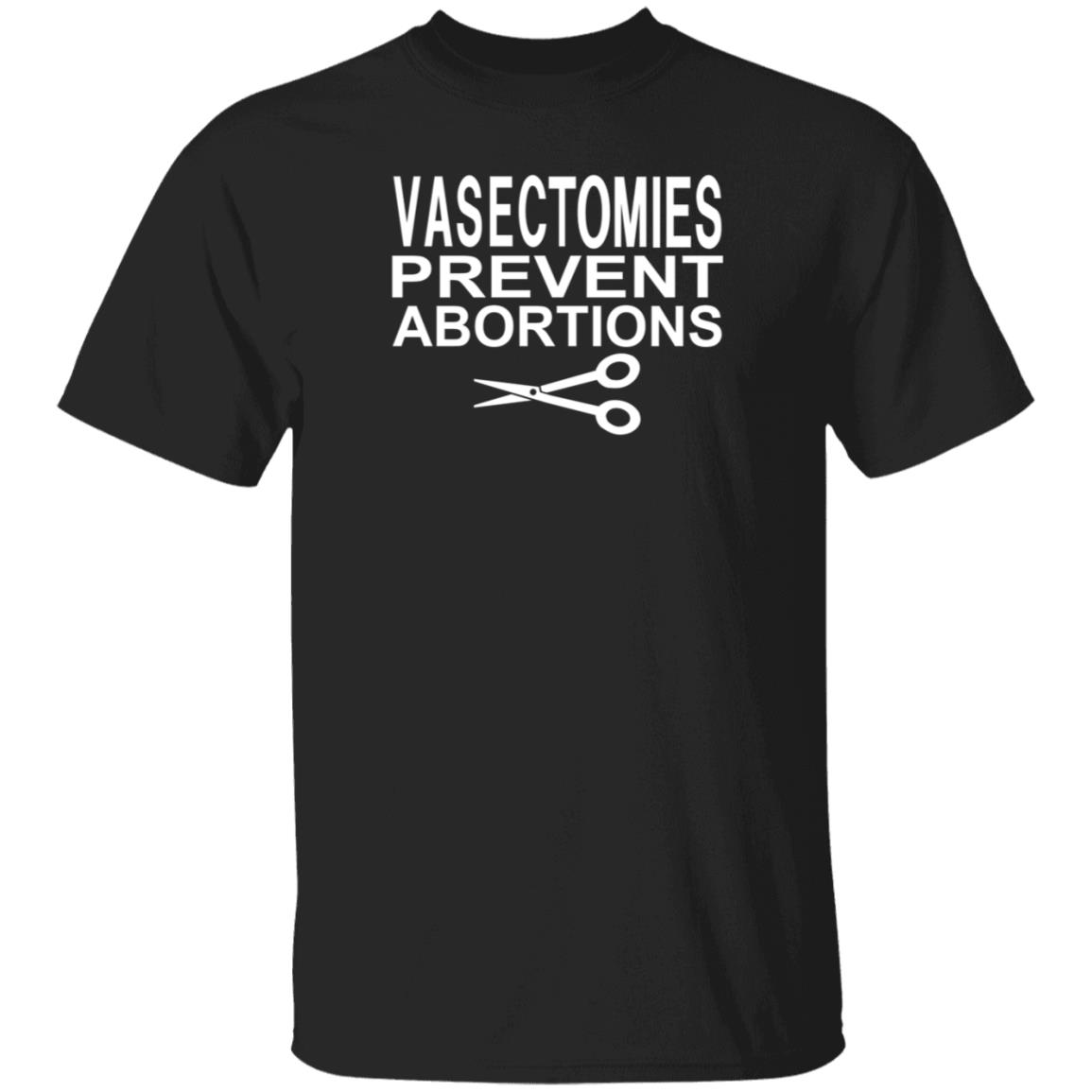 Vasectomies Prevent Abortions Shirt Black Professor - Teechipus