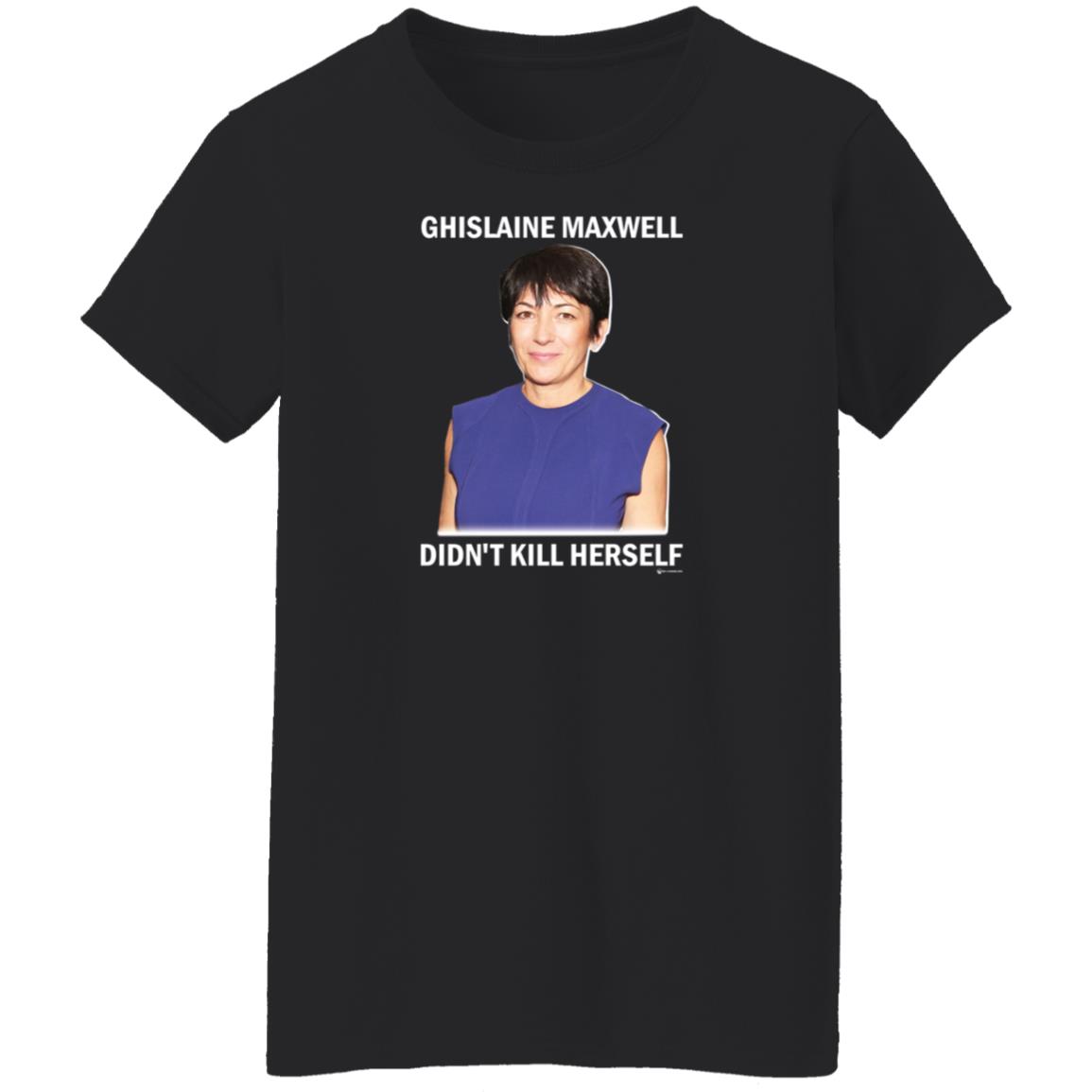 We Are Change Store Ghislaine Maxwell Didn't Kill Herself Shirt Luke Rudkowski No She Didn't Active T-Shirt - Teechipus