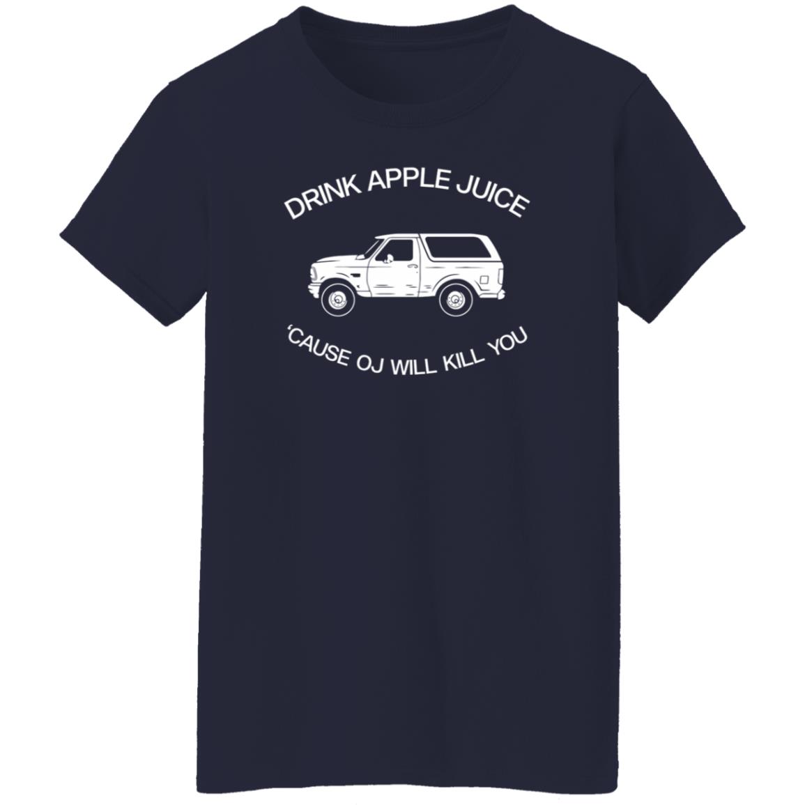 Ronny Doitche Drink Apple Juice T Shirt Barstool Sports - Teechipus