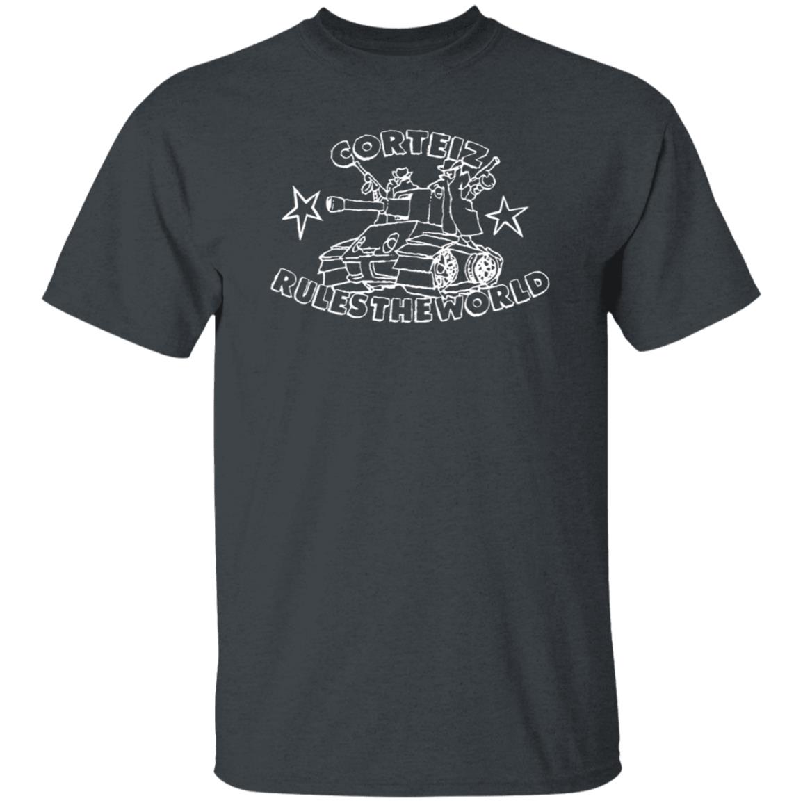 Corteiz Rules The World Merch No Limit Souljaz Shirt - Teechipus