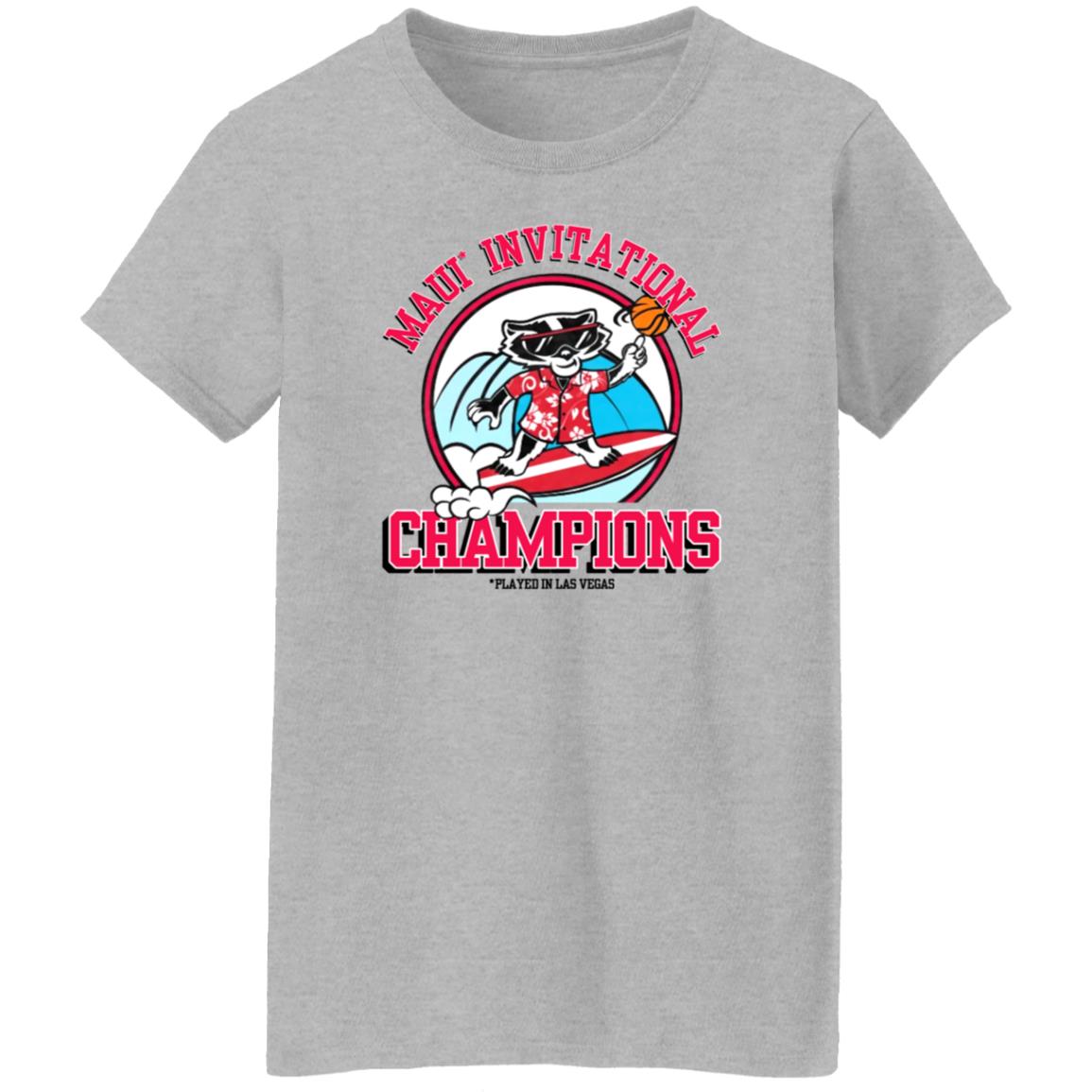Big Cat Wisco Maui Invitational Champions Shirt Barstool Sports - Teechipus