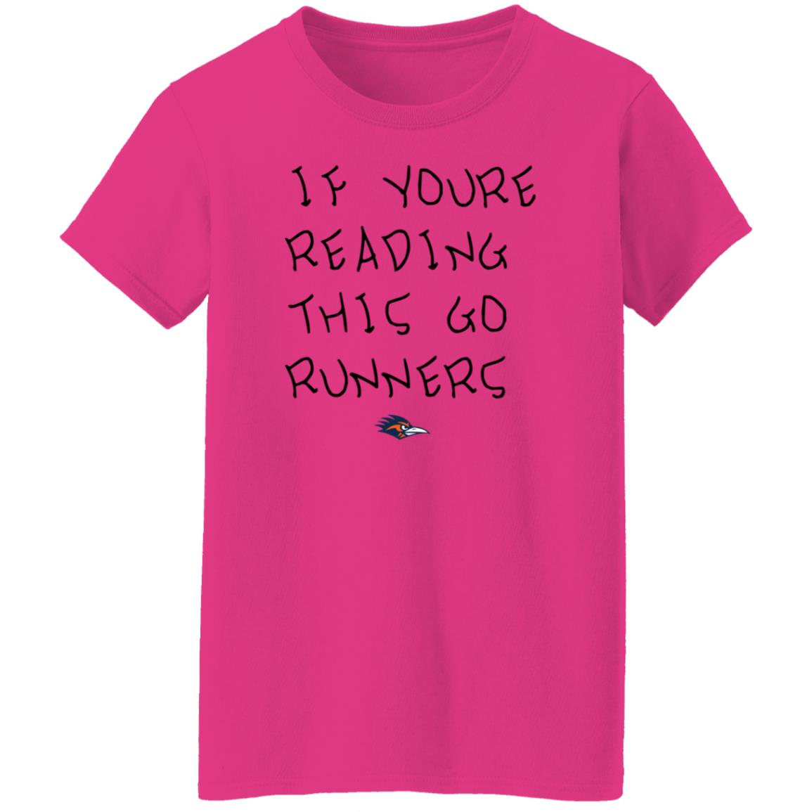 If You're Reading This Go Runners Shirt Farah Hamed - Teechipus