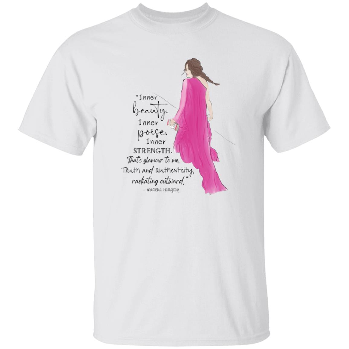Inner Beauty Inner Poise Inner Strength Shirt Hoodie Sweatshirt Mariska Thequeensqu0tes - Teechipus