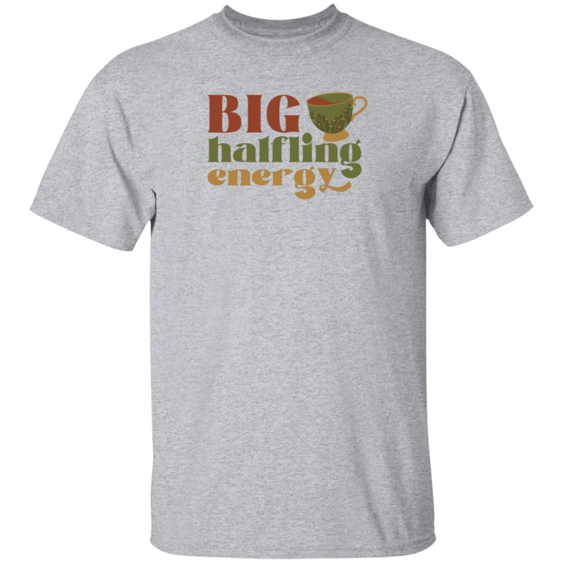 Big Halfling Energy Shirt Hoodie Sweatshirt - Teechipus