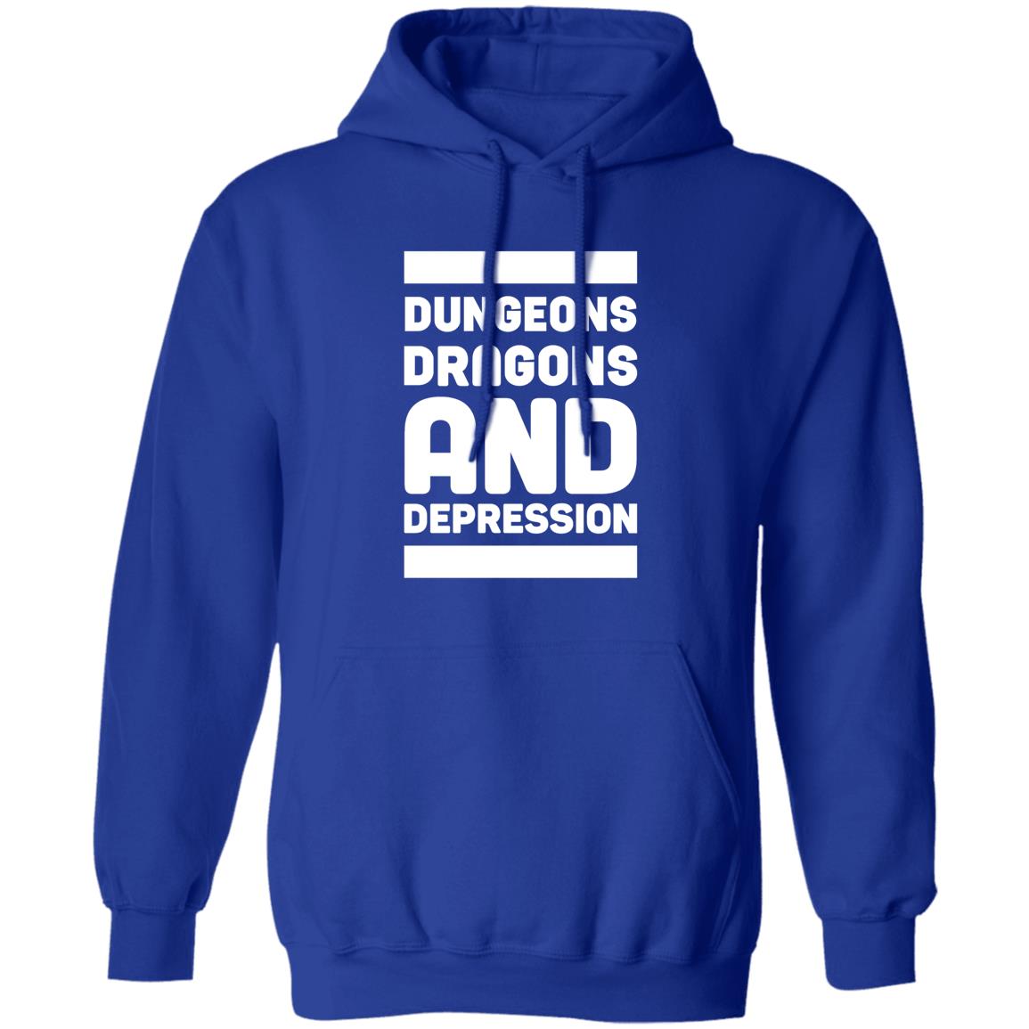 Dungeons Dragons And Depression Hoodie Lookhuman Store - Teechipus