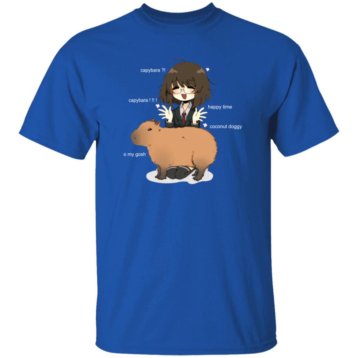 Dismiss Store Real Capybara Hours Shirt - Teechipus
