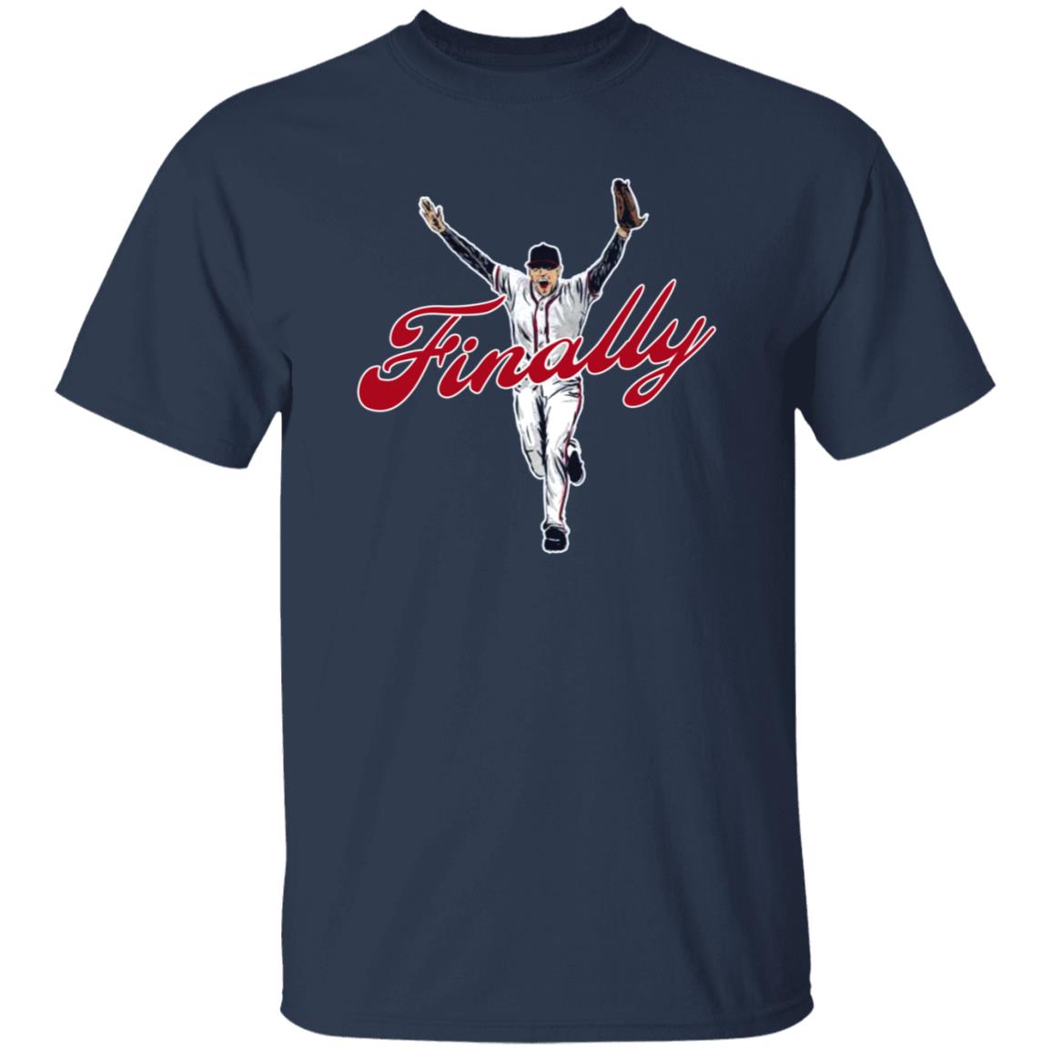 Atlanta Baseball Finally Shirt Barstool Sports - Teechipus