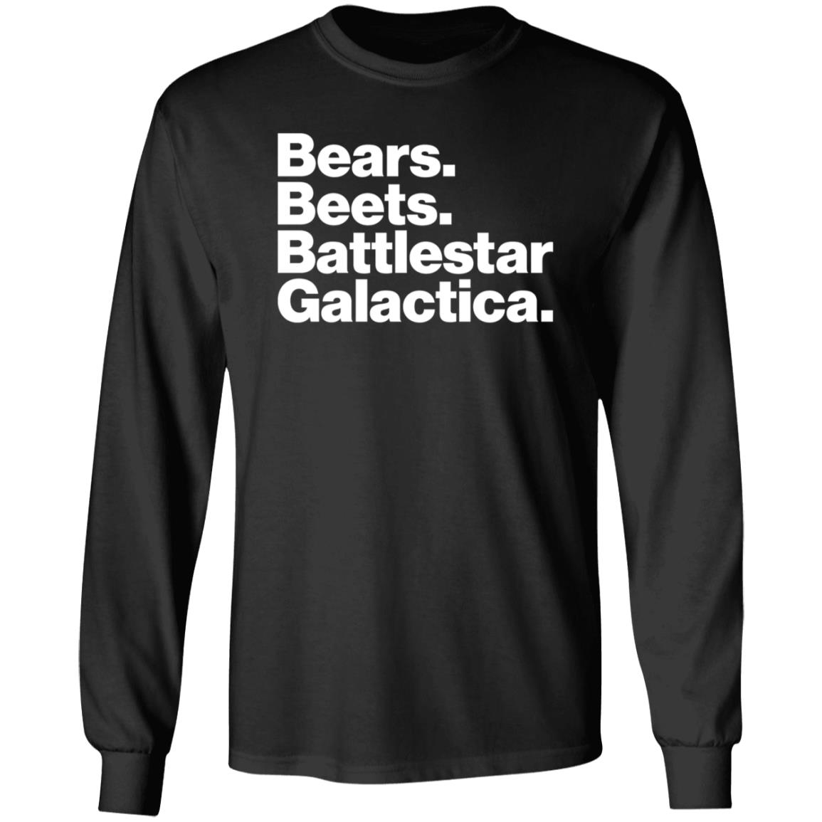 Faizal Rosly Bears Beets Battlestar Galactica Shirt Hoodie Sweatshirt - Teechipus