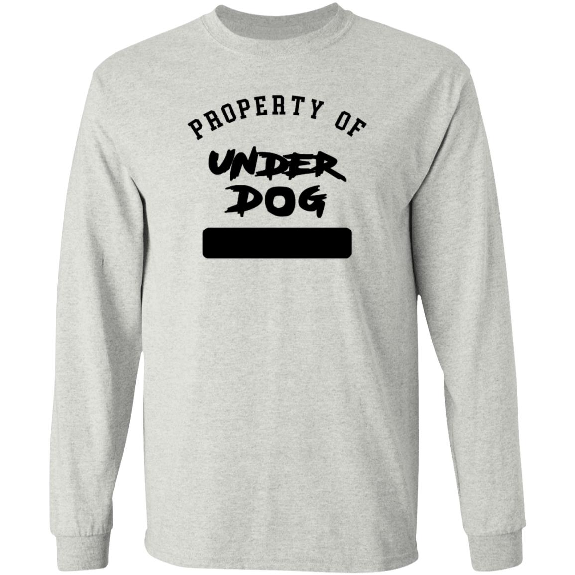 BPortistime Property Of Underdog Hoodie Underdog Merch - Teechipus