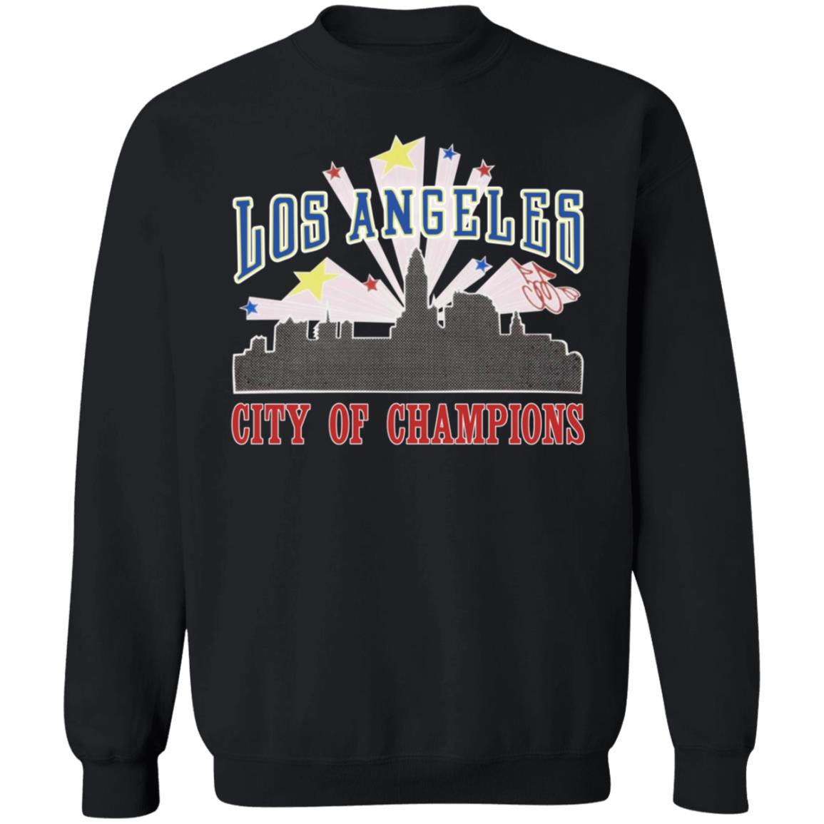 Cherry Los Angeles The City Of Champions Sweatshirt Cherry LA Merch - Teechipus