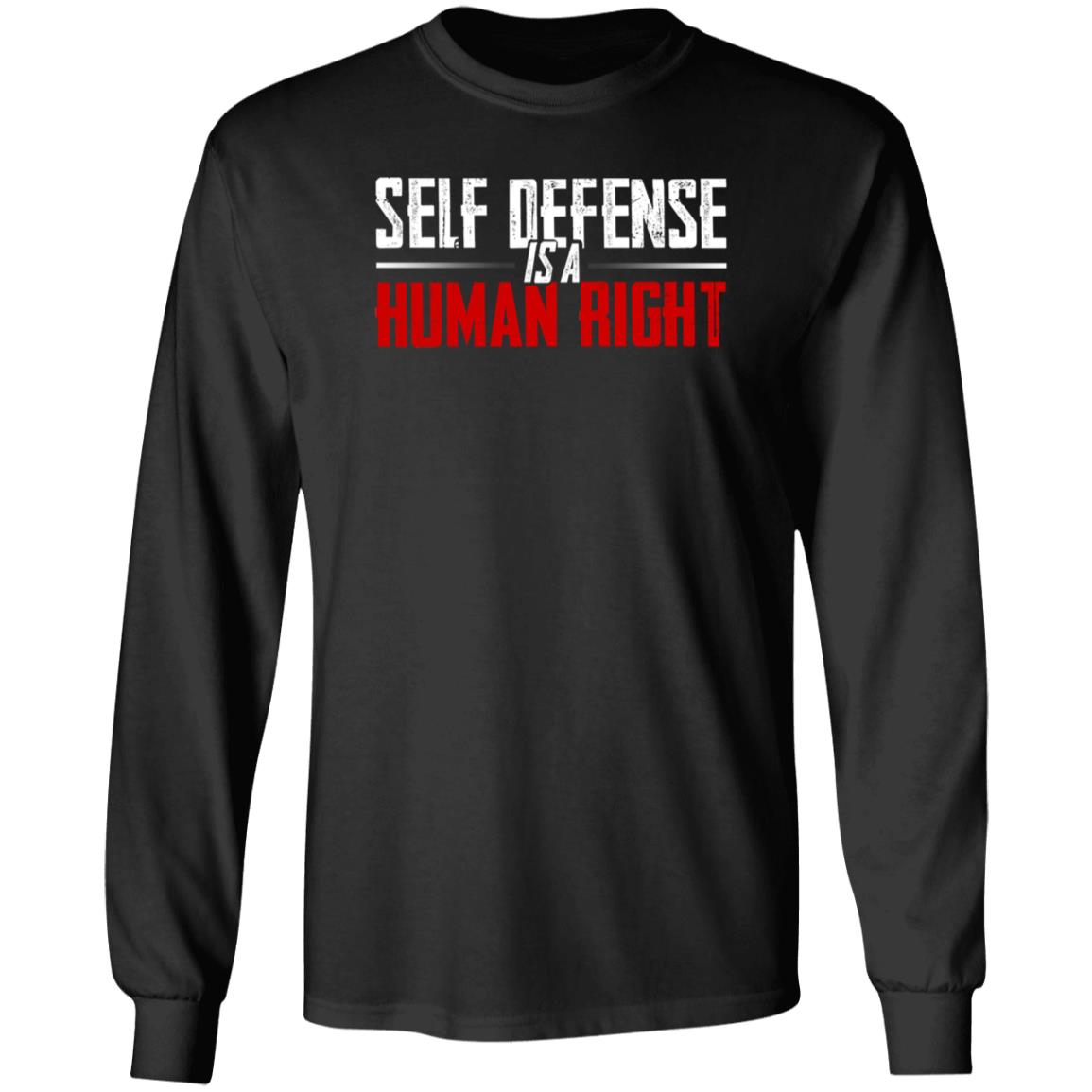 Self Defense Is A Human Right Shirt Hodgetwins Store Self Defense Shirt - Teechipus