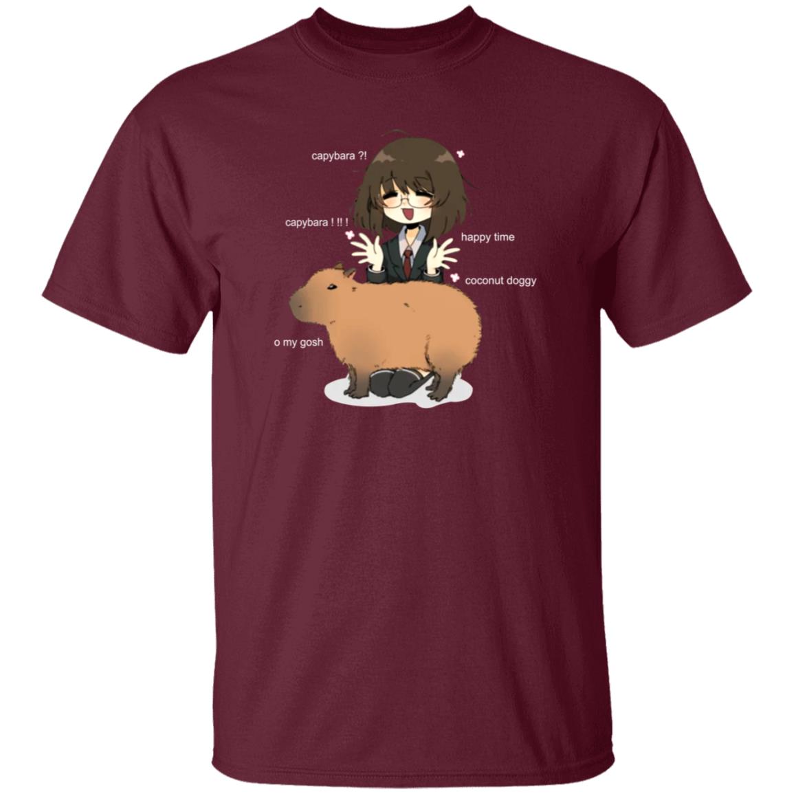 Dismiss Store Real Capybara Hours Shirt - Teechipus