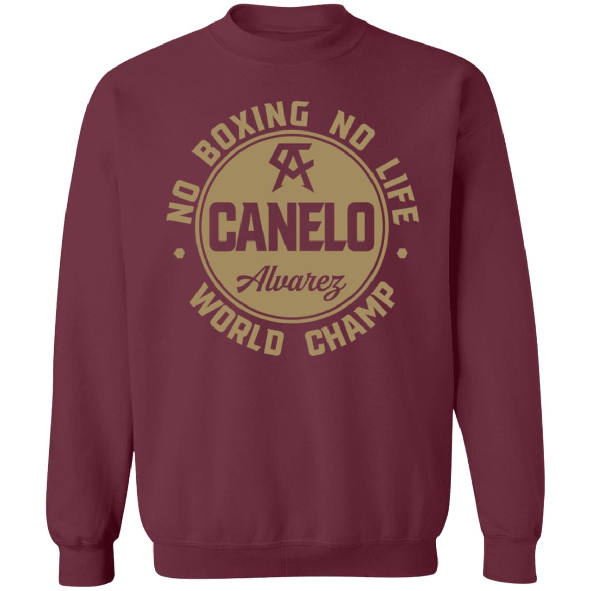 Canelo World Champion Shirt Canelo Alvarez No Boxing No Life World Champion Shirt - Teechipus