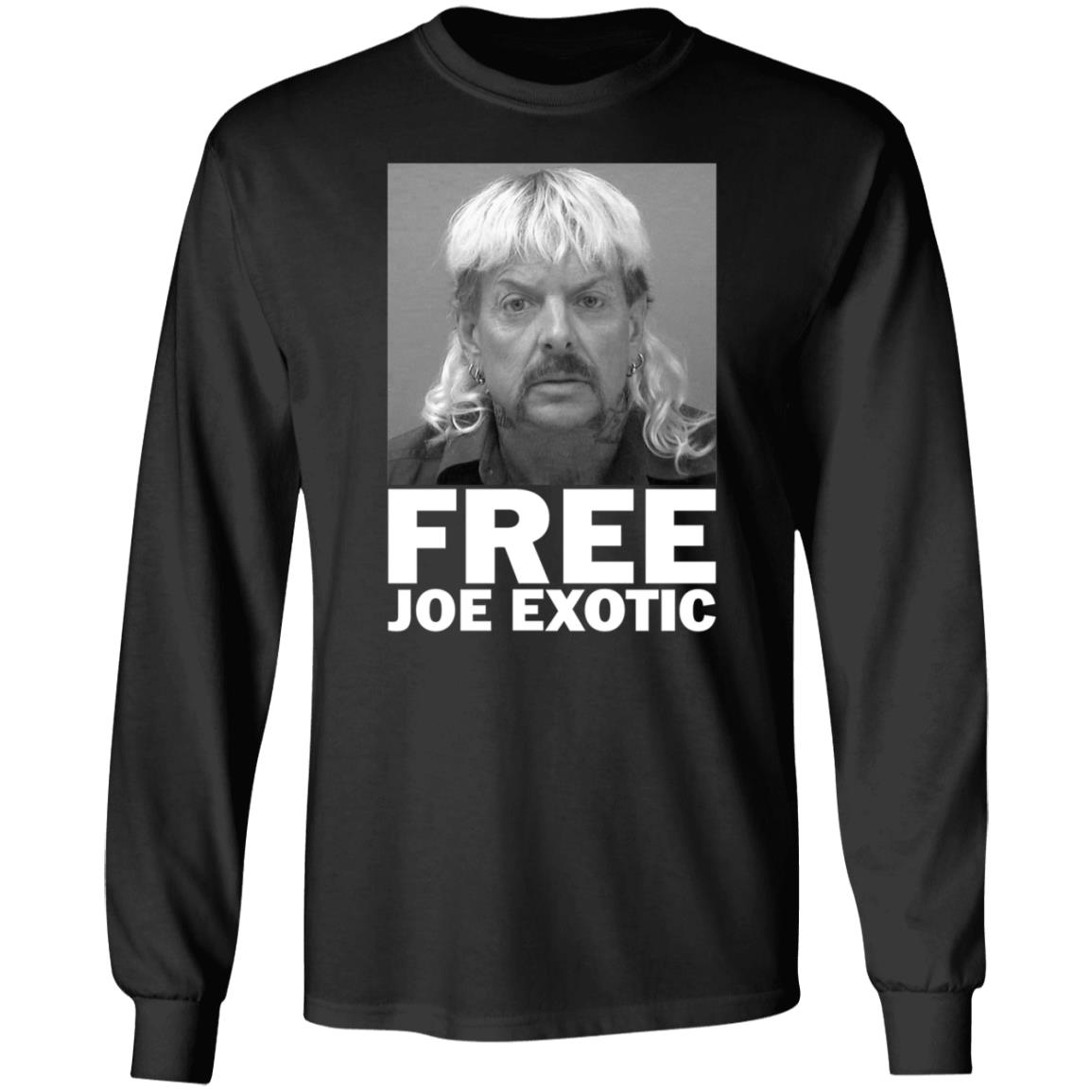 Free Joe Exotic Tiger King Shirt Free Carole Baskin Big Cat Shirt Hoodie Sweatshirt - Teechipus
