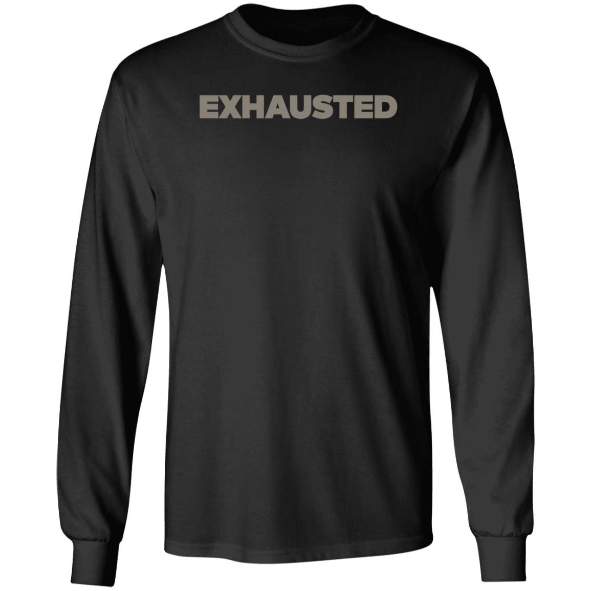 Beautifulbastard Store Exhausted Hoodie - Teechipus