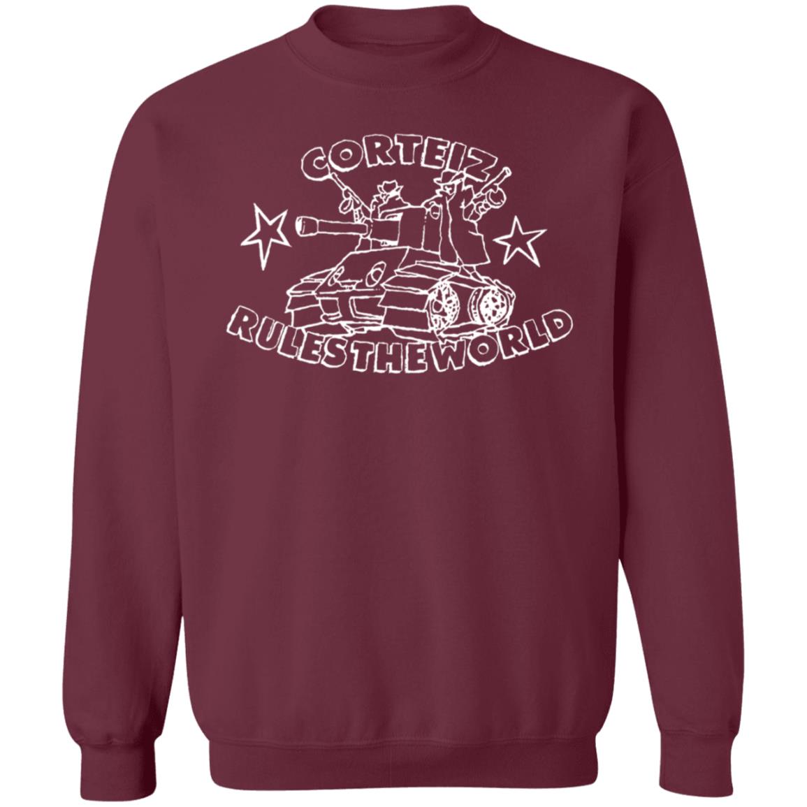 Corteiz Rules The World Merch No Limit Souljaz Shirt - Teechipus