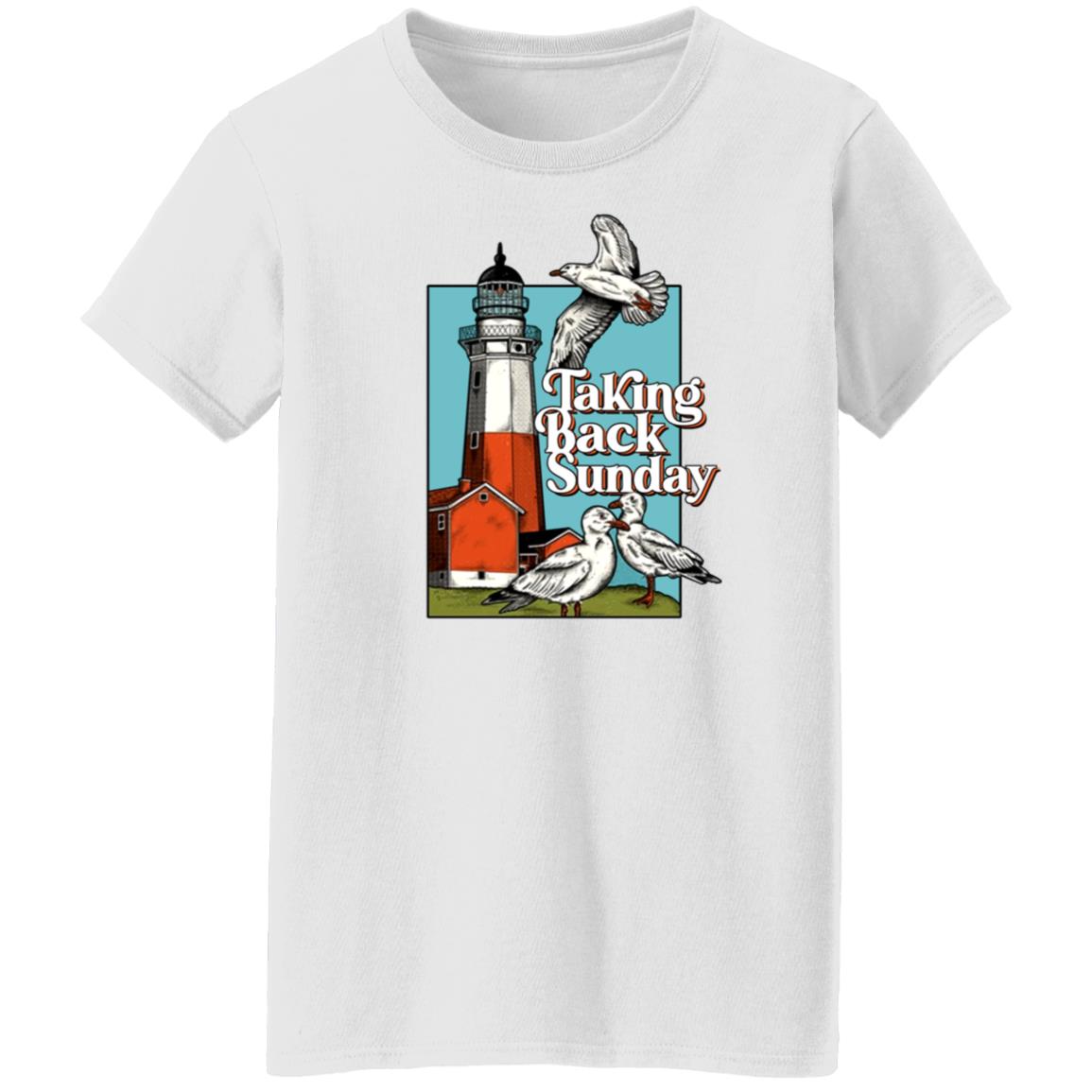 Taking Back Sunday Merch Taking Back Sunday Lighthouse Shirt MikaelArt Jane - Teechipus