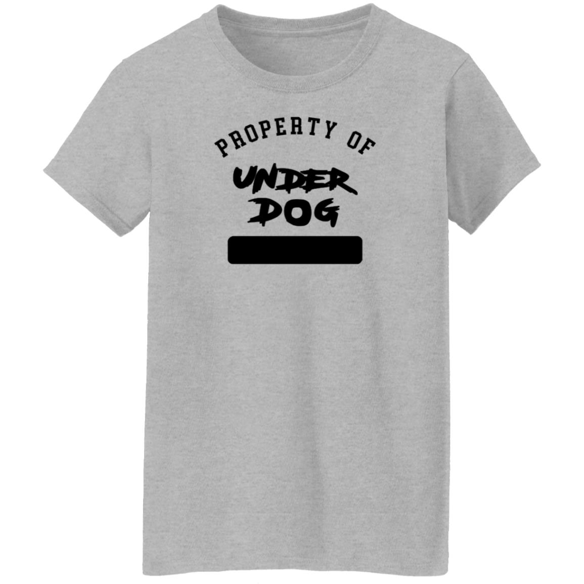 BPortistime Property Of Underdog Hoodie Underdog Merch - Teechipus