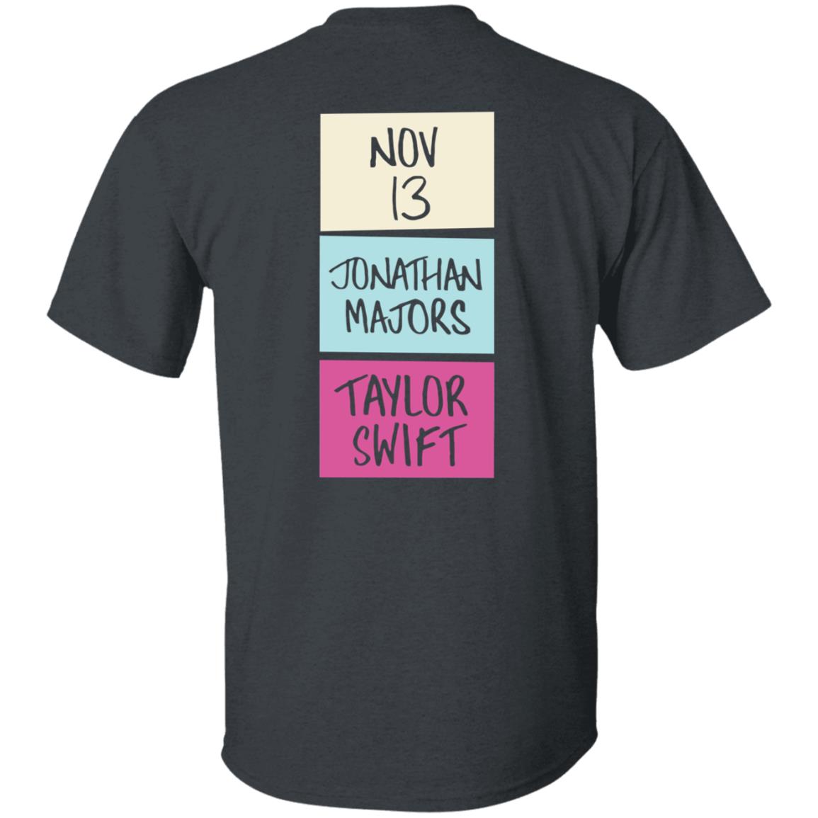 Nov 13 Jonathan Majors Taylor Swift Shirt Nbcstore Merch Legit Don’T Care At All Shirt Hoodie Sweatshirt Damn Ninaaaa - Teechipus