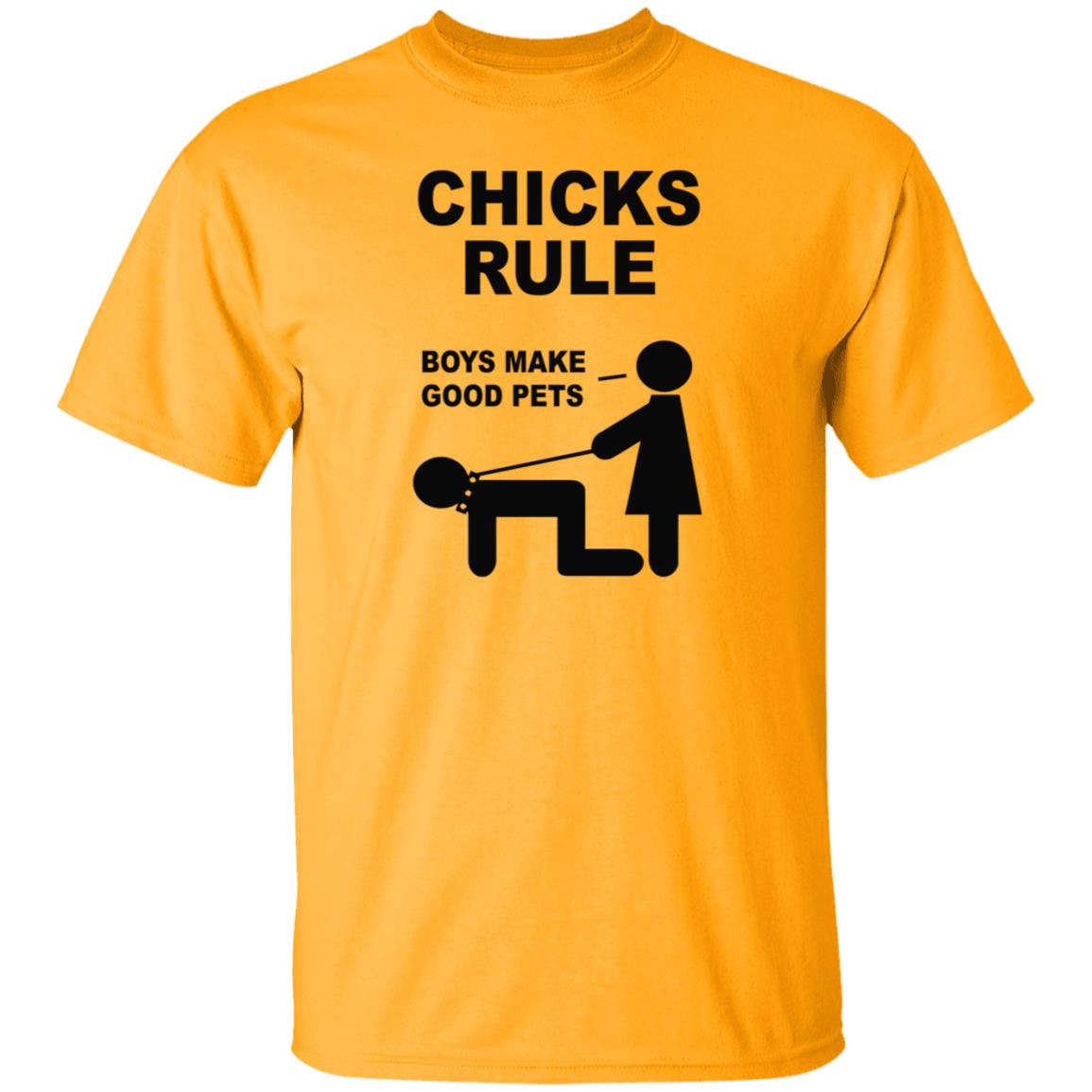 Chicks Rule Boys Make Good Pets Shirt Hoodie Sweatshirt - Teechipus