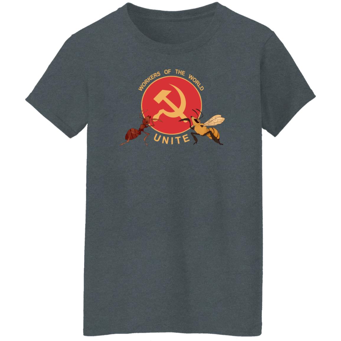 Workers Of The World Unite Shirt Real Animal Facts Merch - Teechipus