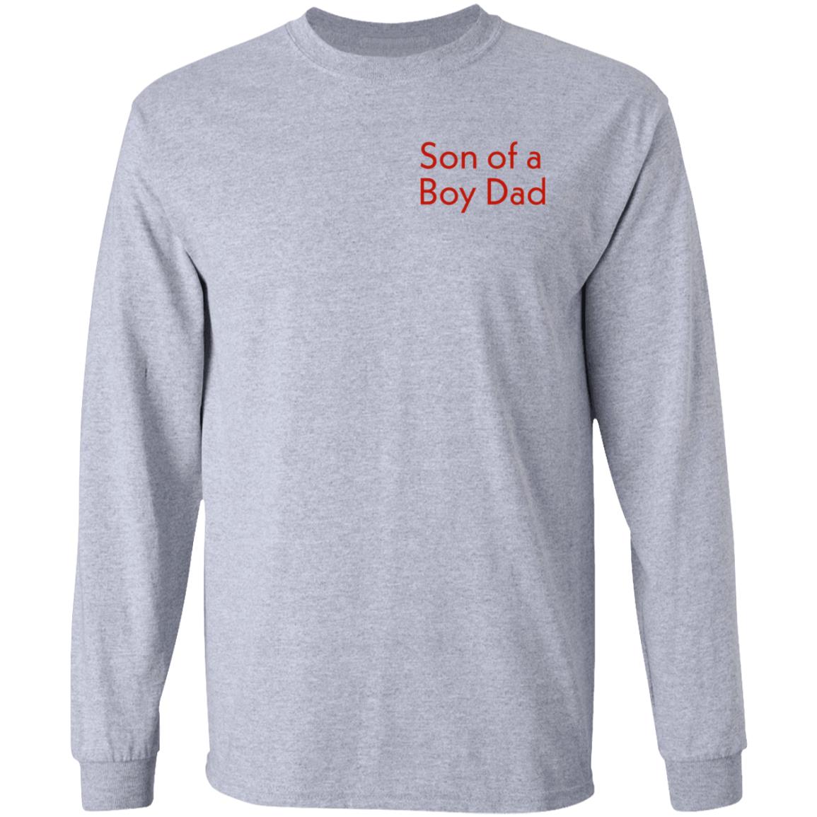Son Of A Boy Dad Hoodie Shirt Sweatshirt - Teechipus