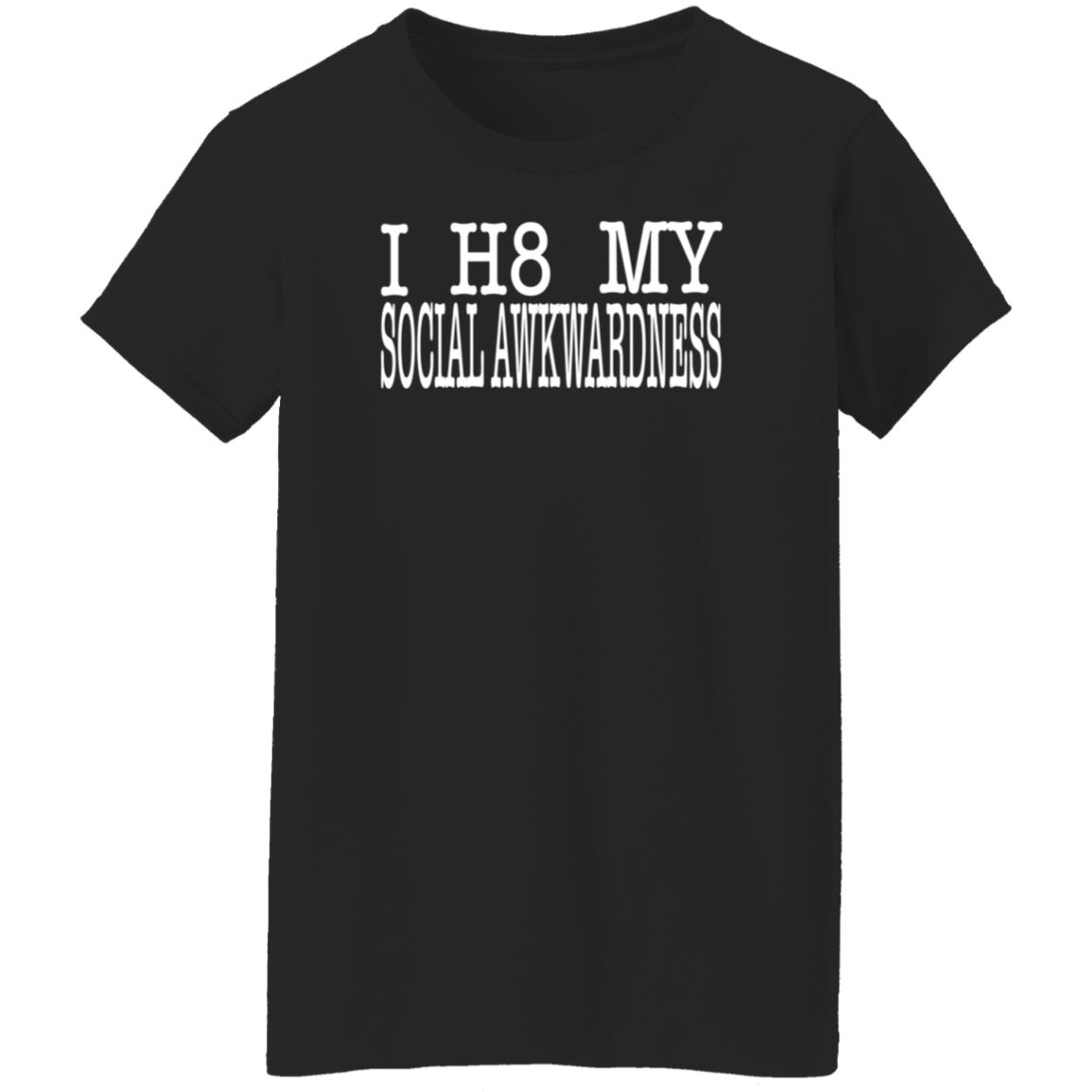 I H8 My Social Awkwardness Hoodie Imani Androsapphist - Teechipus