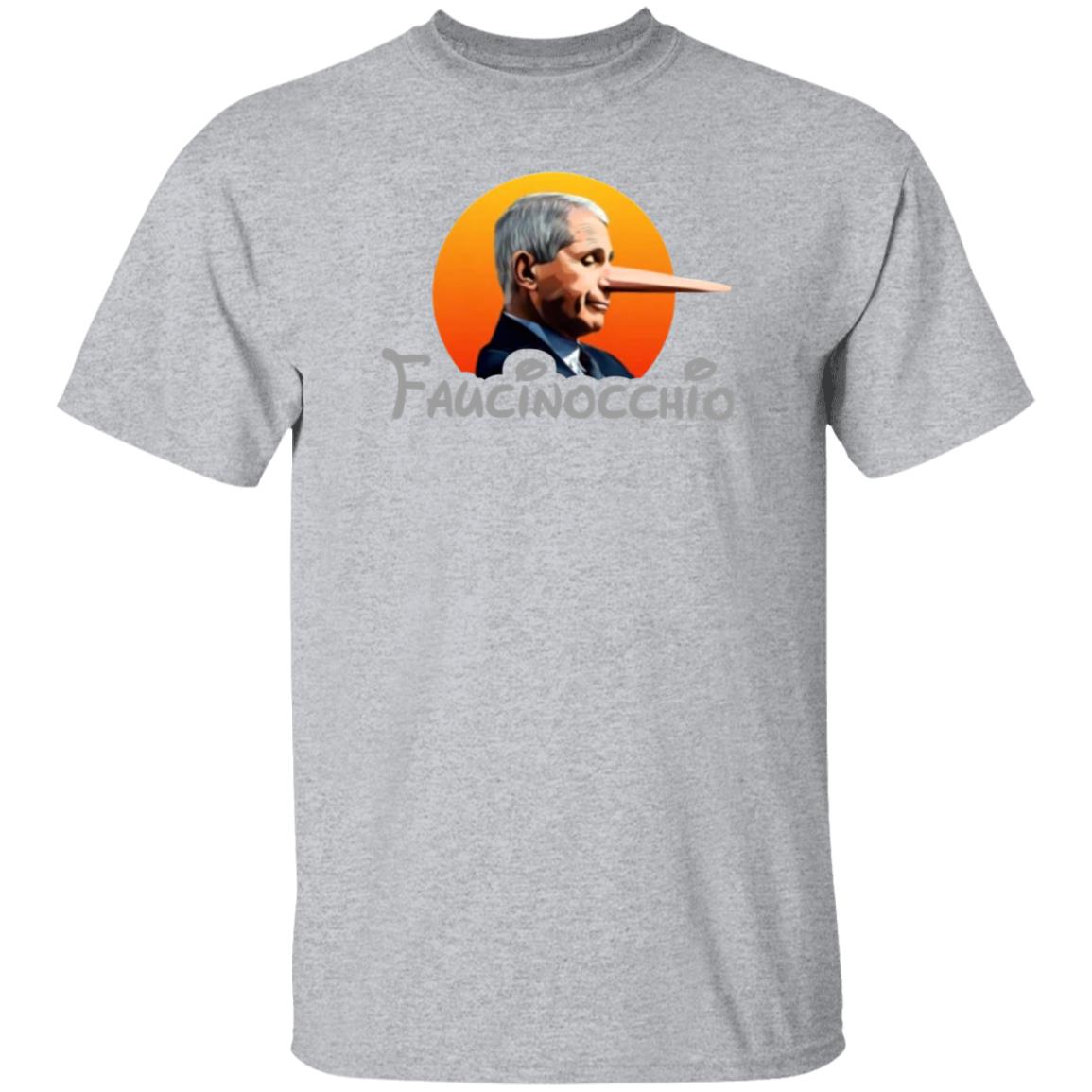 Rebel News Merch Faucinocchio Shirt - Teechipus