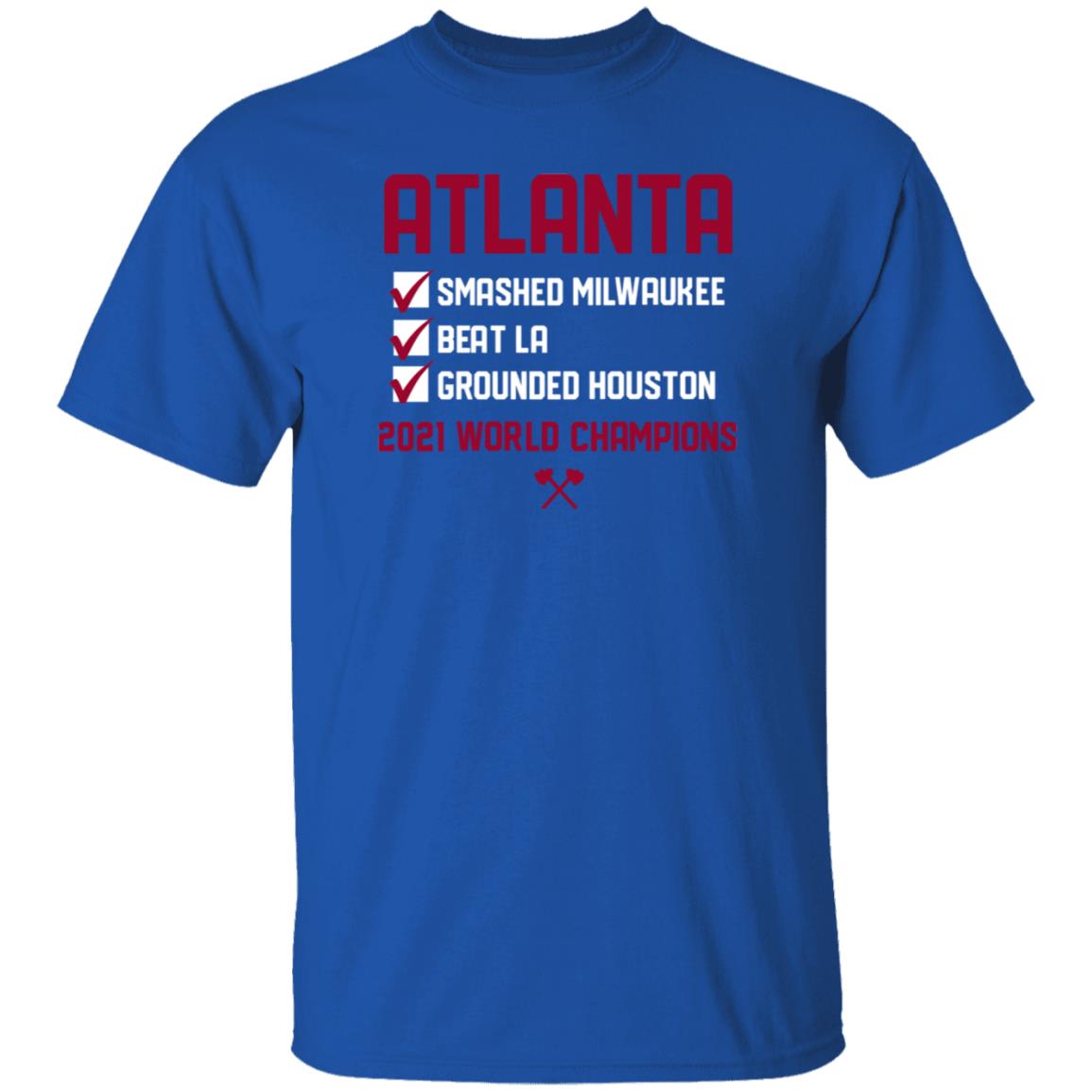 2021 World Champions Checklist Shirt Choplanta Store - Teechipus