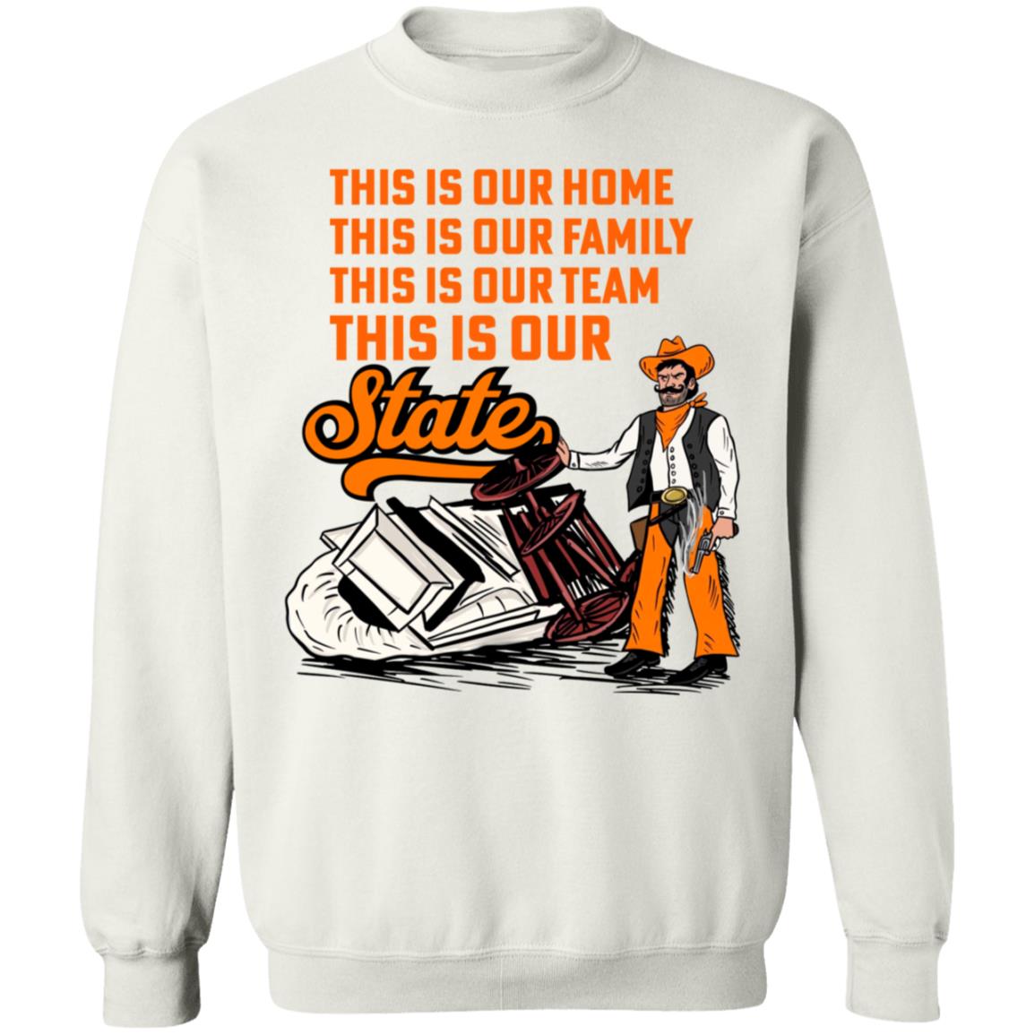 This Is Our State Ok Hoodie Barstool Sports Merch This Is Our Home This Is Our Family This Is Our Team This Is Our State Hoodie - Teechipus