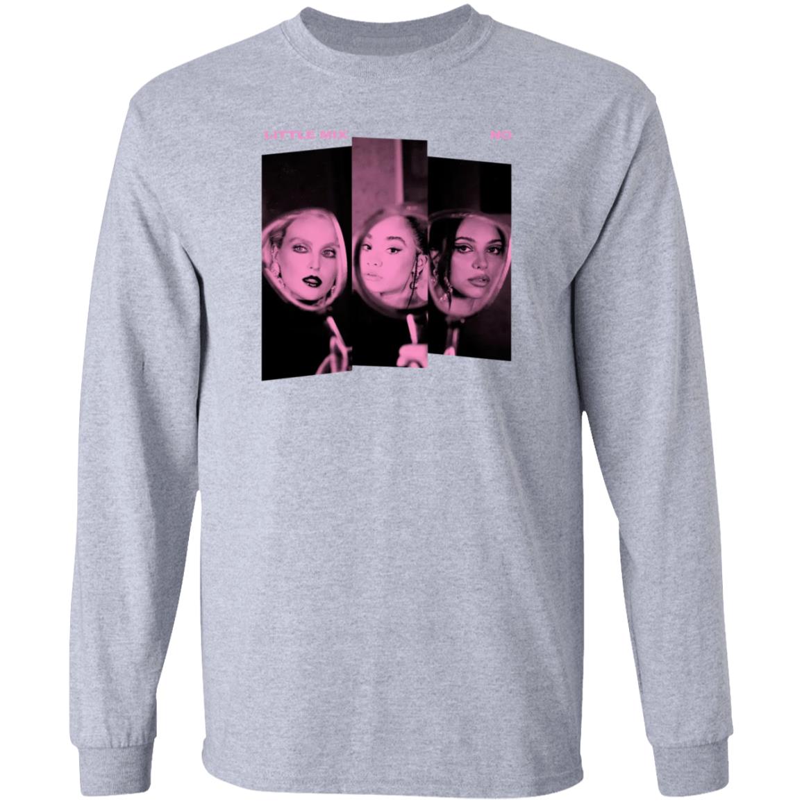 Little Mix No Shirt Little Mix Merch No White Tee - Teechipus