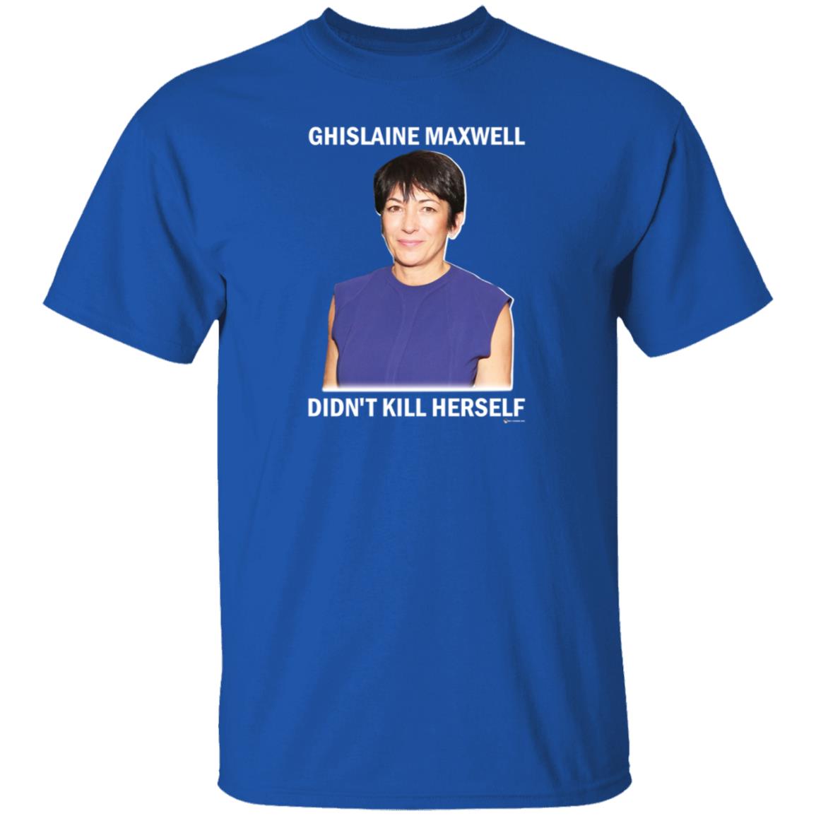 We Are Change Store Ghislaine Maxwell Didn't Kill Herself Shirt Luke Rudkowski No She Didn't Active T-Shirt - Teechipus
